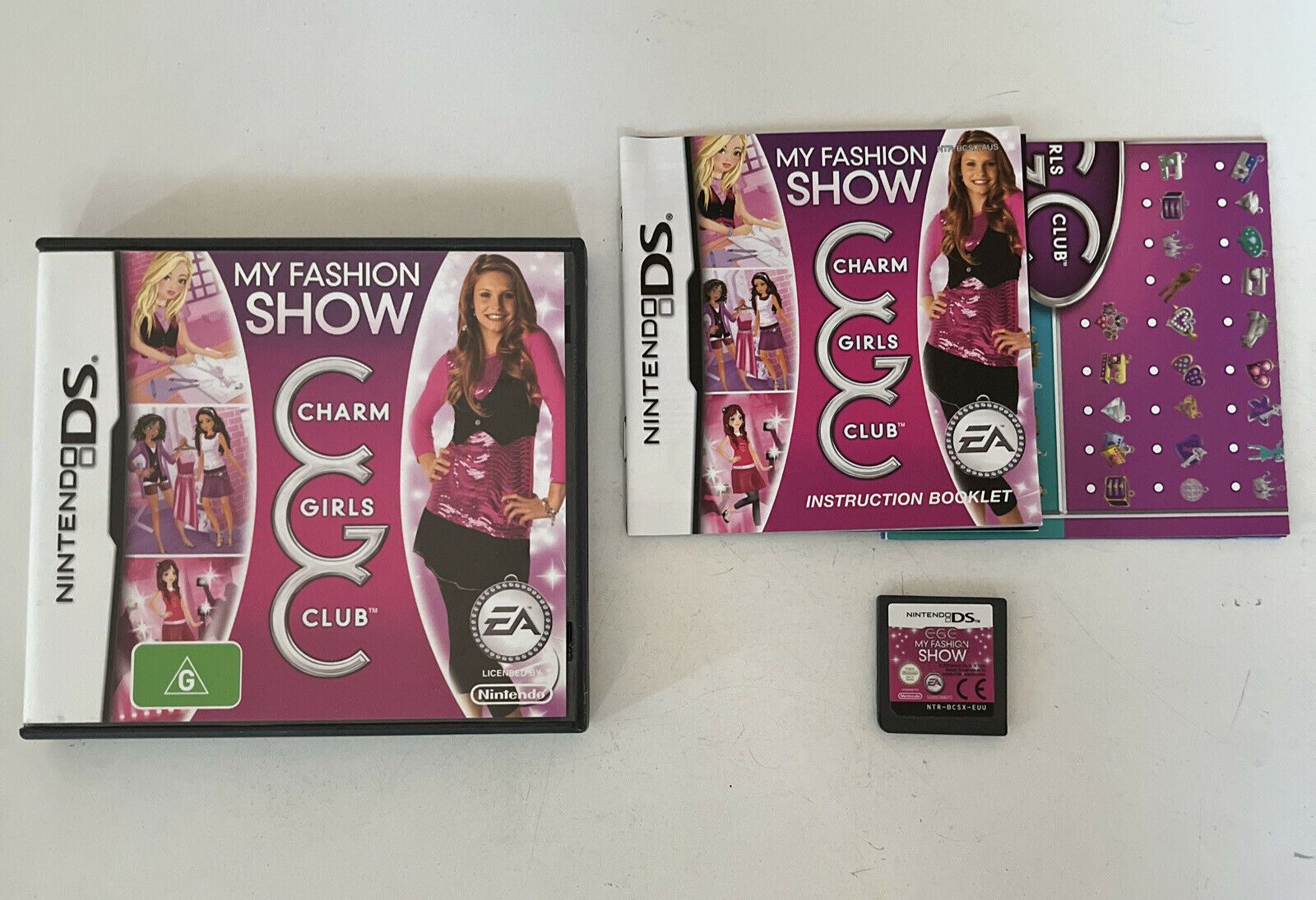 Charm Girls Club : My Fashion Show - Nintendo DS NDS Game Complete wit –  Retro Unit