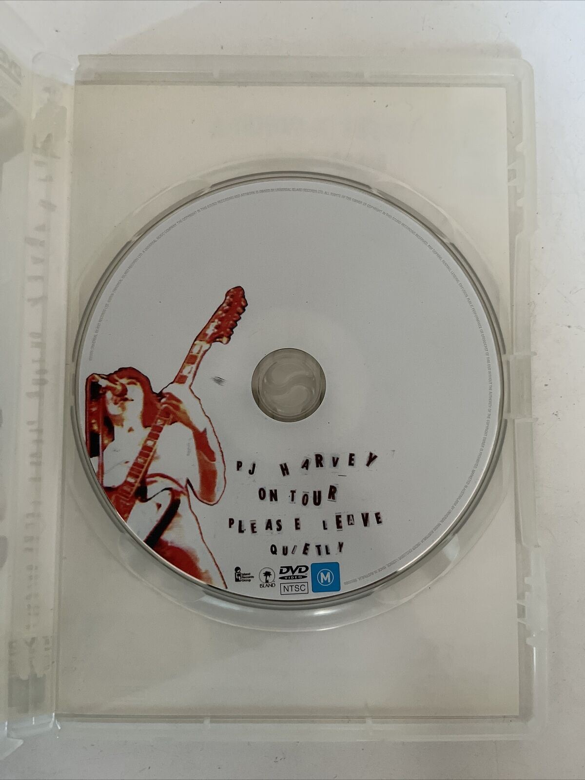 PJ Harvey On Tour - Please Leave Quietly (DVD, 2006) Region Free