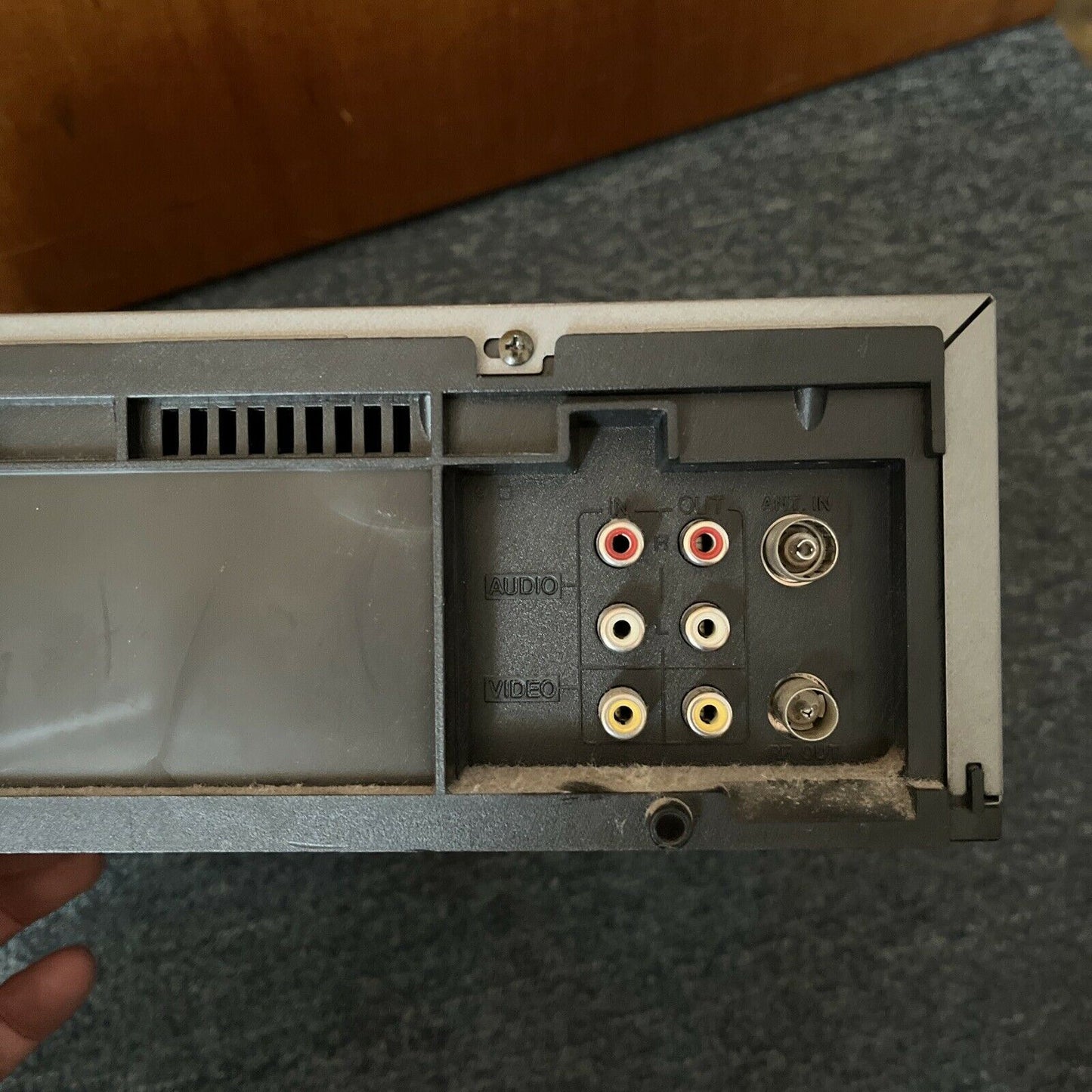 Philips VR 610 6 Head VCR Player *For Parts Or Repair - Stuck VHS