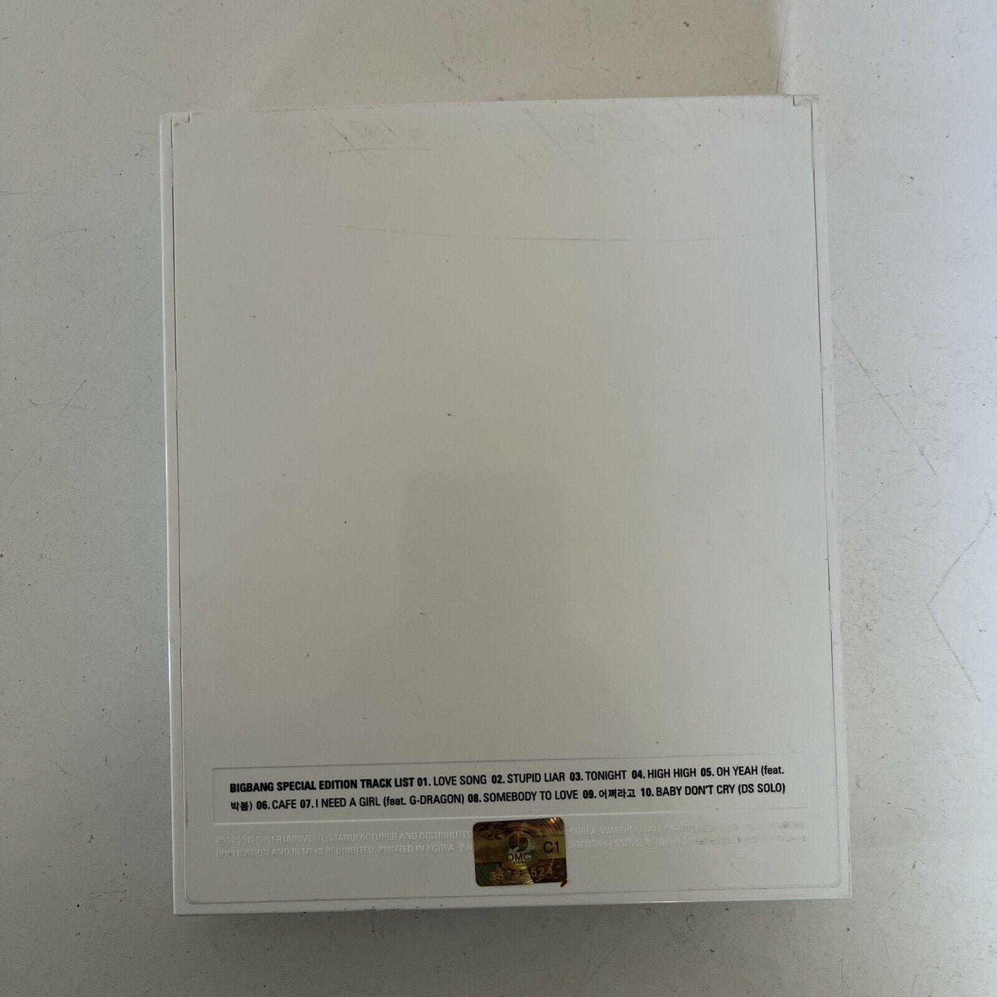 Bigbang / Big Bang Special Edition Album CD + Photobook of 100 Pages