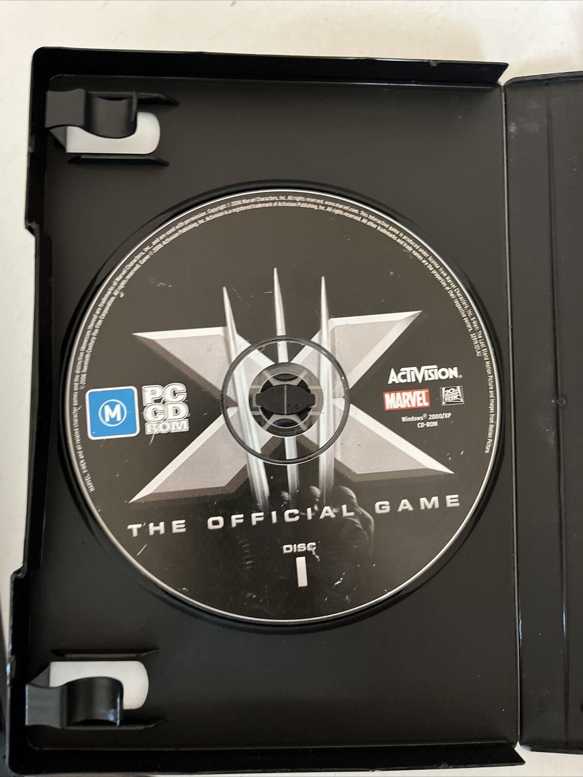 X-Men The Official Game - PC Windows CD-ROM 4-Disc Set Game