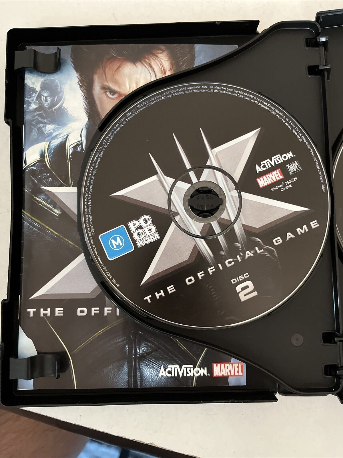 X-Men The Official Game - PC Windows CD-ROM 4-Disc Set Game