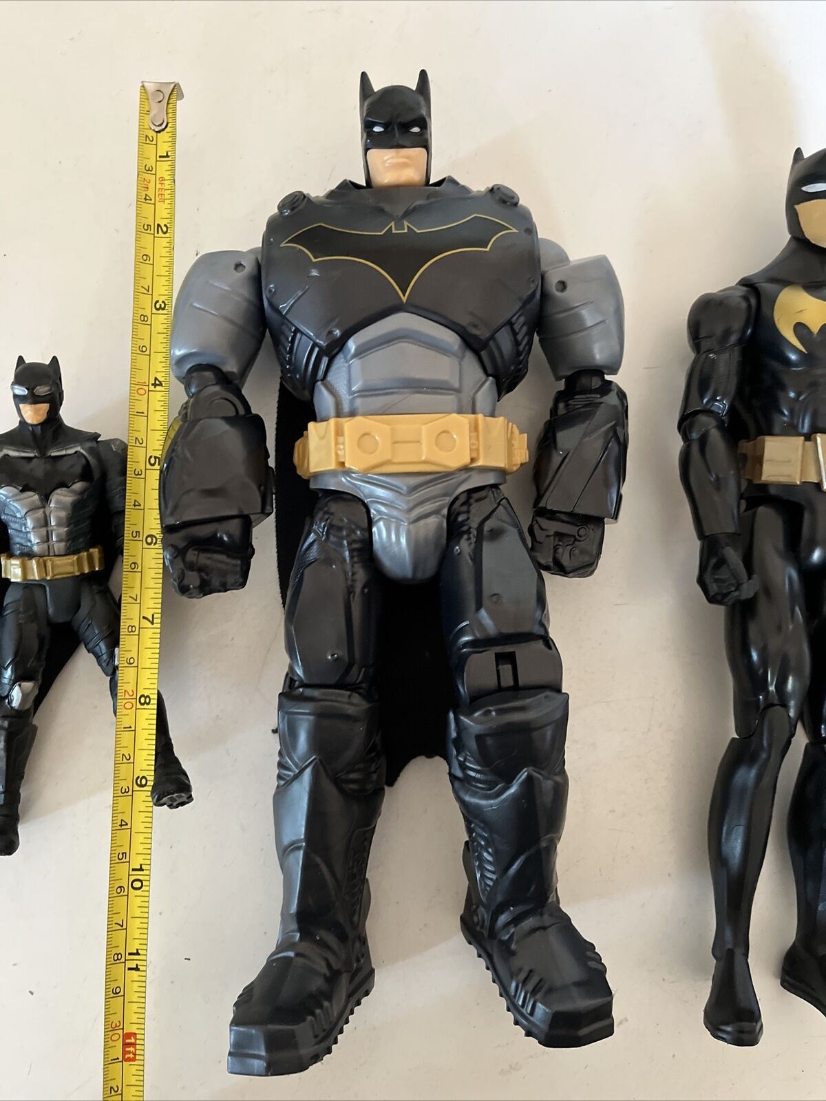 3x Lot Batman Figure Mattel 2019 2016 2017 29 cm 15 cm