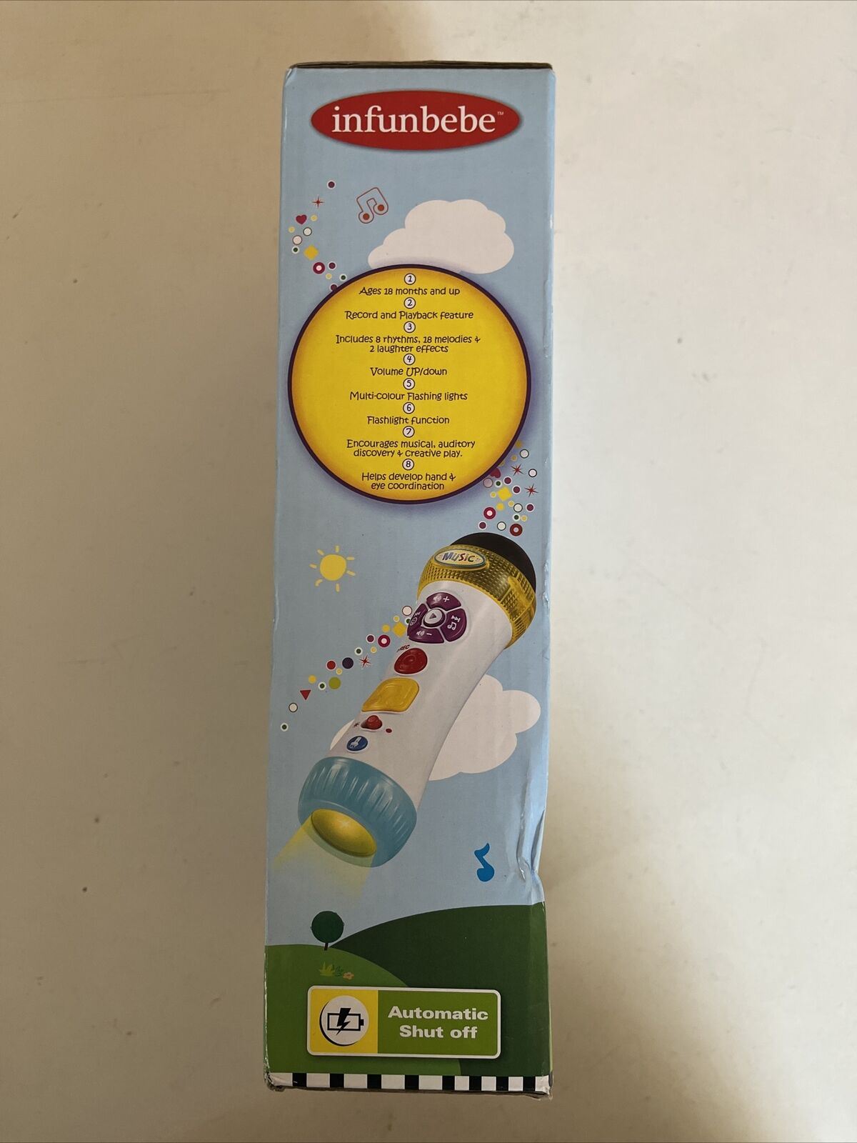 Infunbebe Musical Recording Microphone / Suitable for Ages 1.5+ Years
