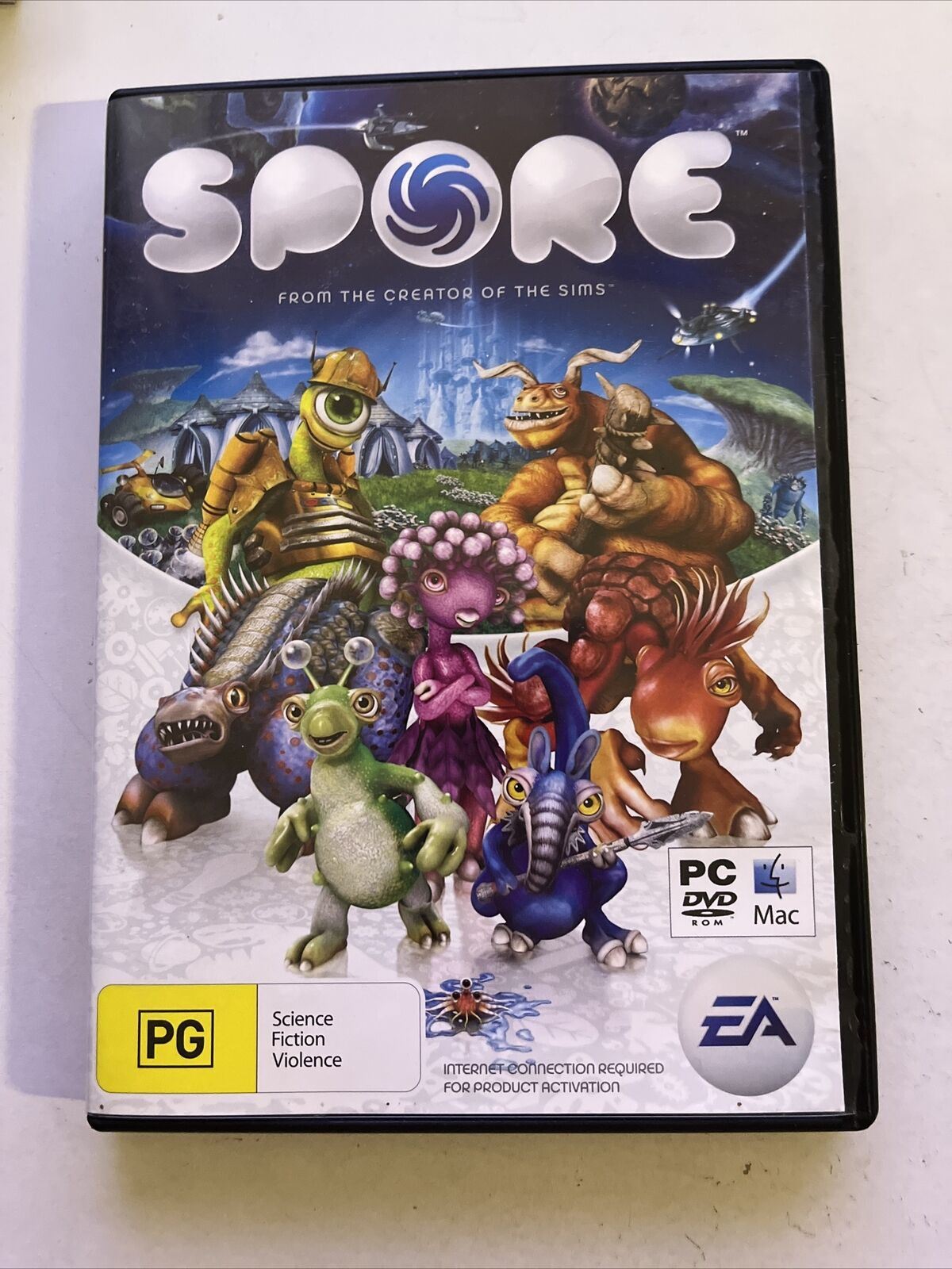 Spore - Windows PC / MAC game + Manual (from The Creator Of The SIMS)
