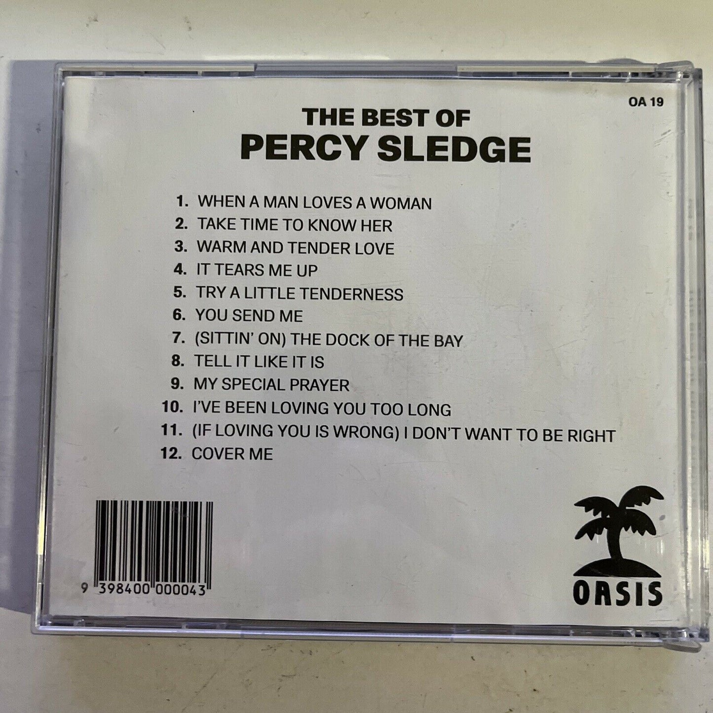 Percy Sledge – The Best Of Percy Sledge (CD, 1969) Album