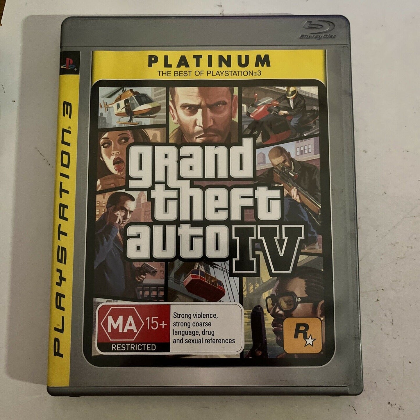 Grand Theft Auto IV GTA 4 - PlayStation 3 PS3 Game Complete with Manual and Map