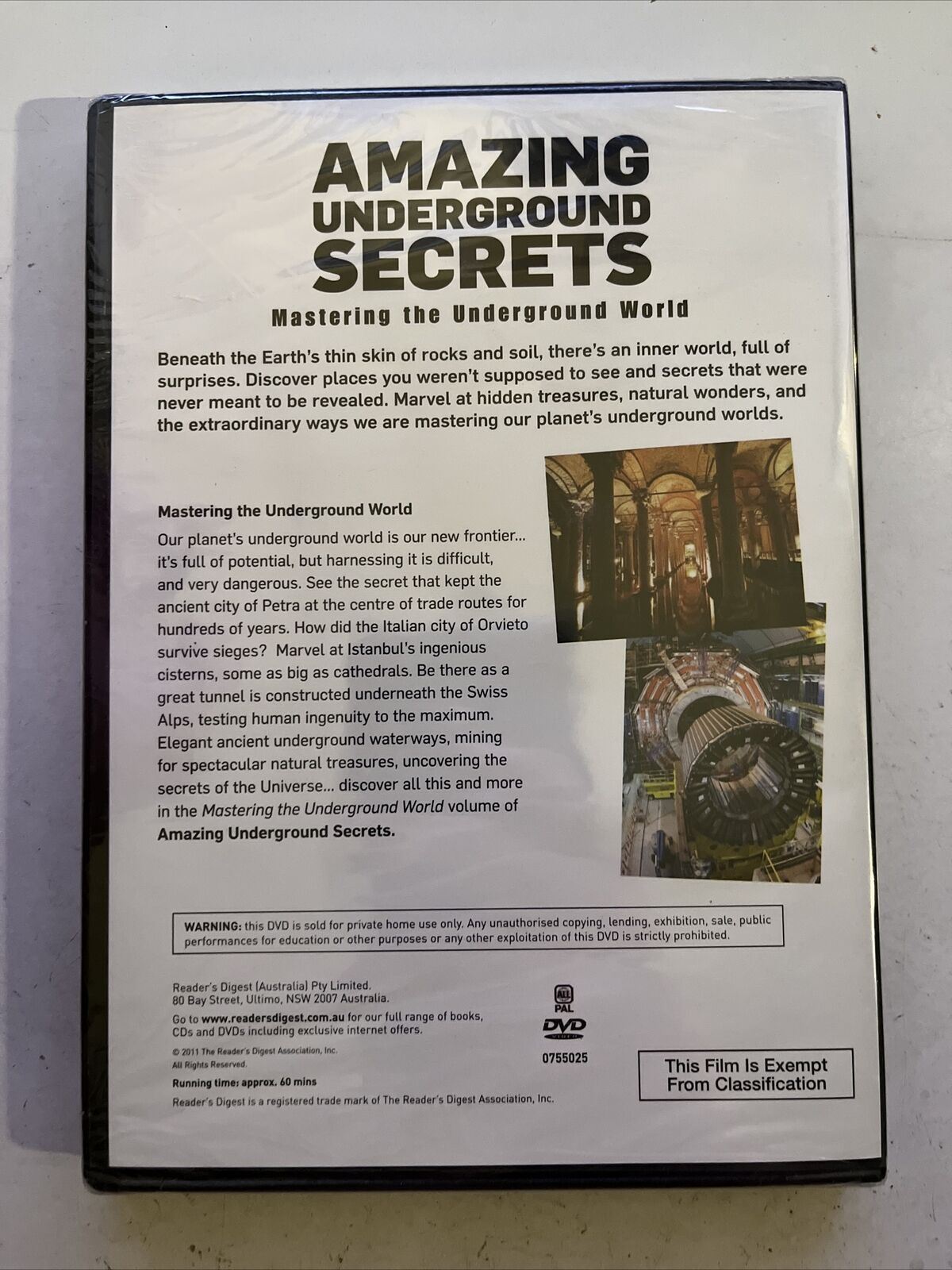 *New Sealed* Amazing Underground Secrets - Mastering The Underground World DVD