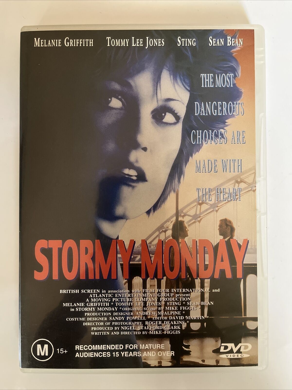 Stormy Monday (DVD, 1988) Melanie Griffith, Sting, Tommy Lee Jones. Region 4