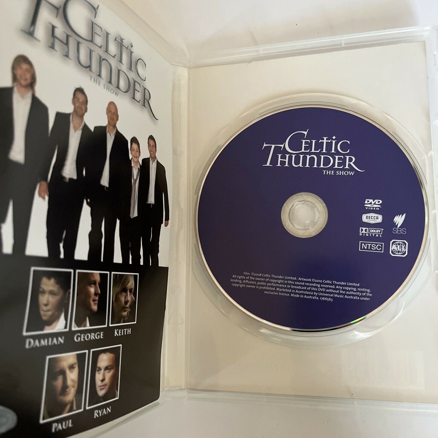 Celtic Thunder - The Show (DVD, 2008) All Regions