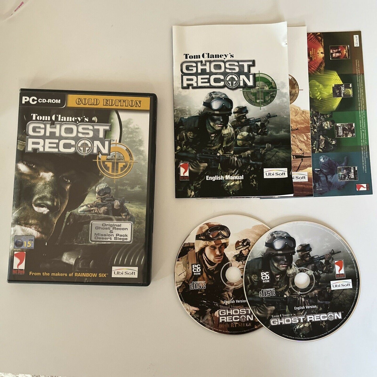 Tom Clancy Ghost Recon Gold Edition - PC Windows Game