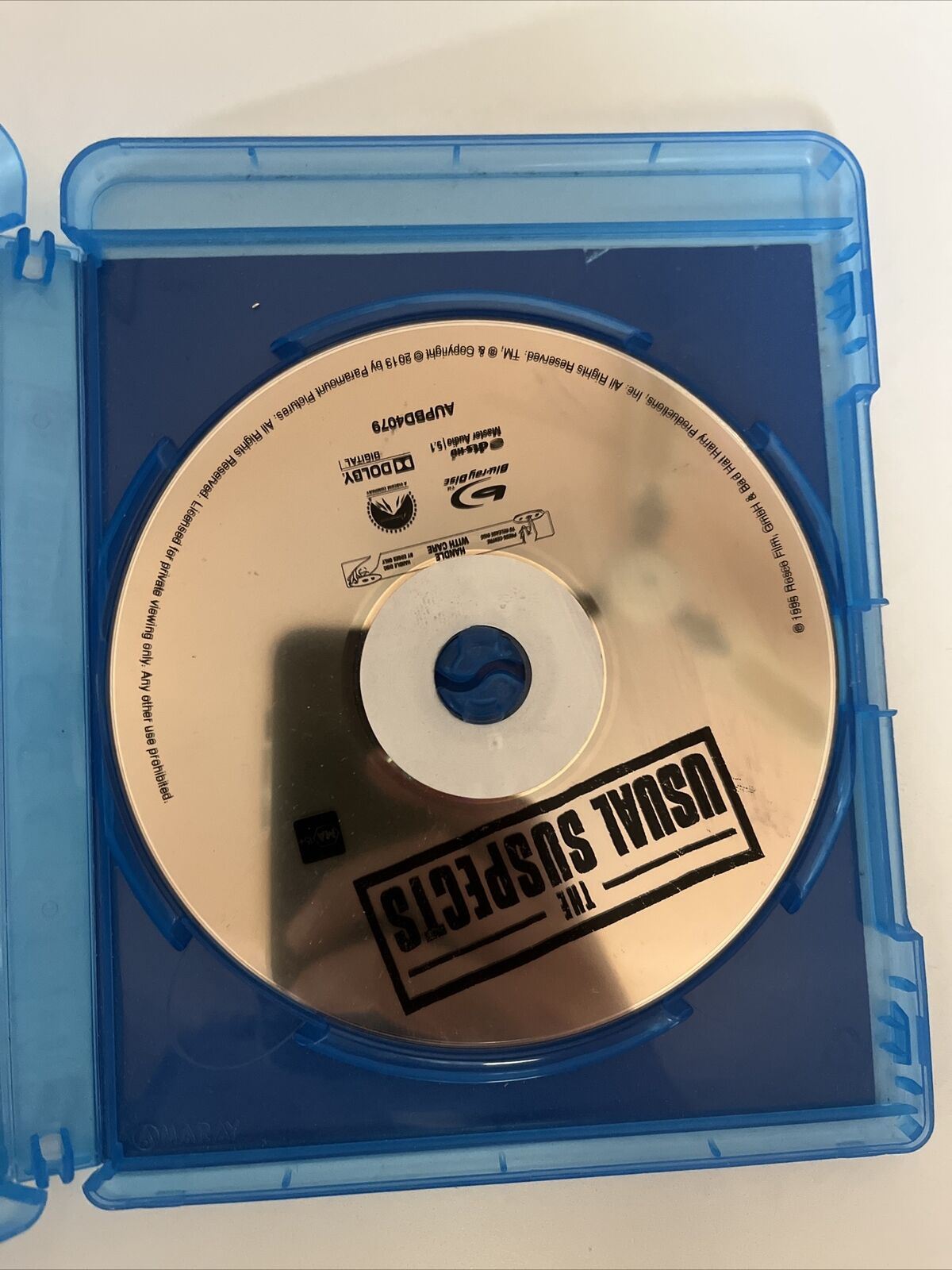 The Usual Suspects (Blu-ray, 1995) Gabriel Byrne, Kevin Spacey. Region B