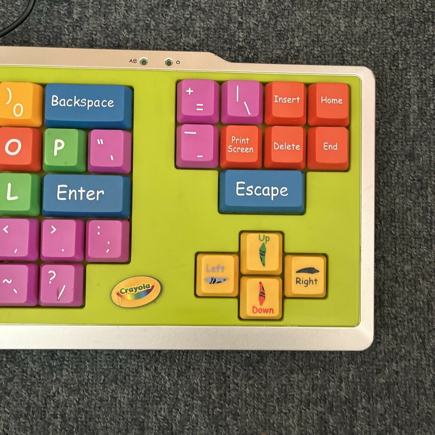 Crayola Big Button Keyboard Easy Type USB Model 12071