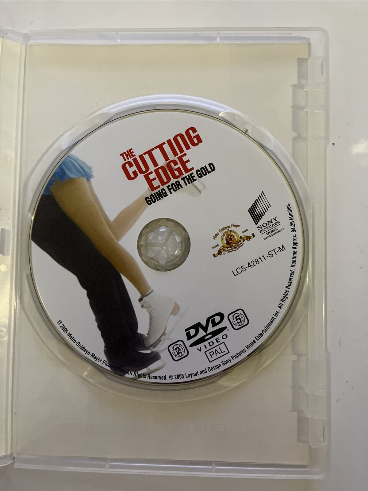 The Cutting Edge (DVD,1992) D.B. Sweeney, Moira Kelly. Ice Skating film Region 2