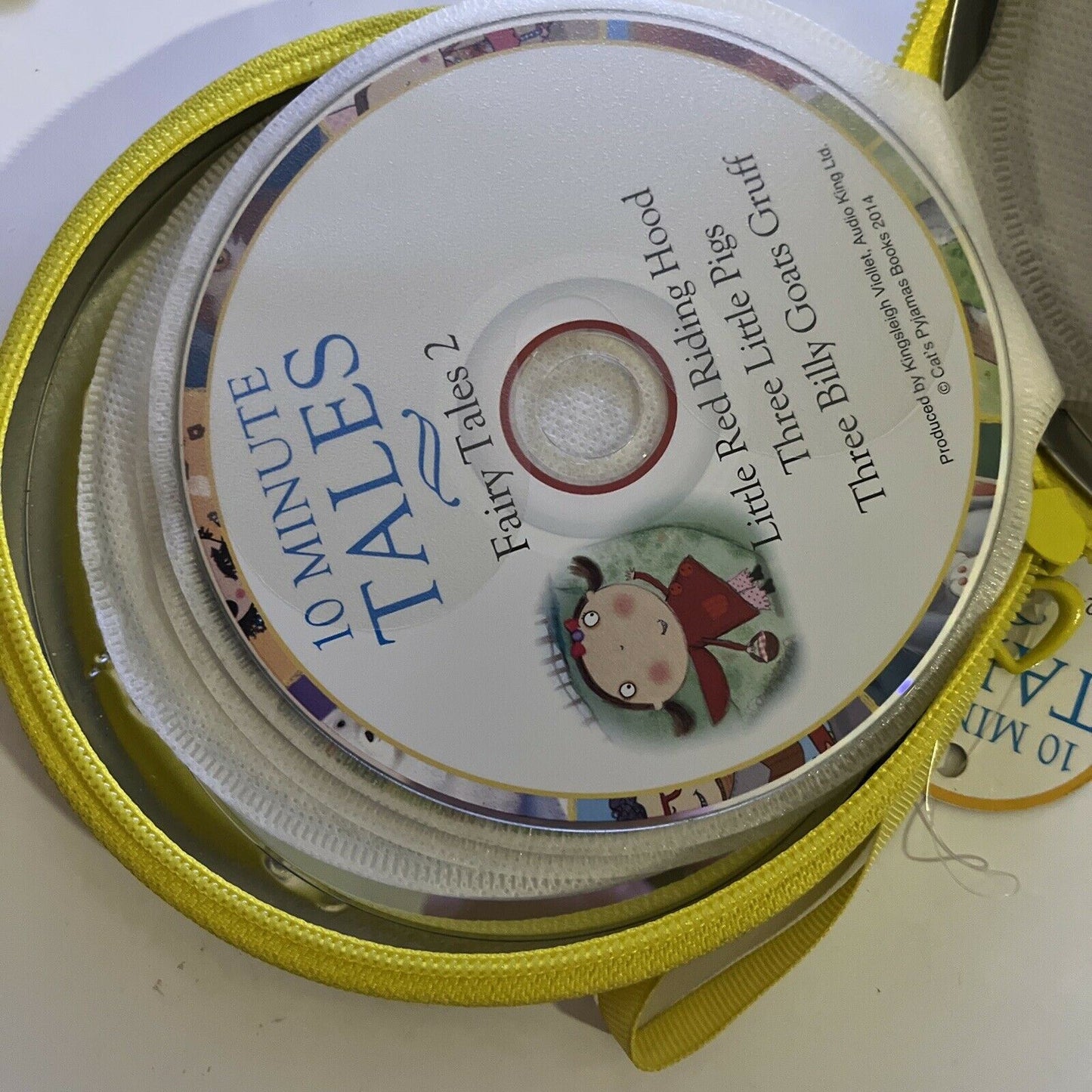 Cat's Pyjamas 10 Minute Tales CD Collection in Tin - 24 Exciting Stories On 8 CD