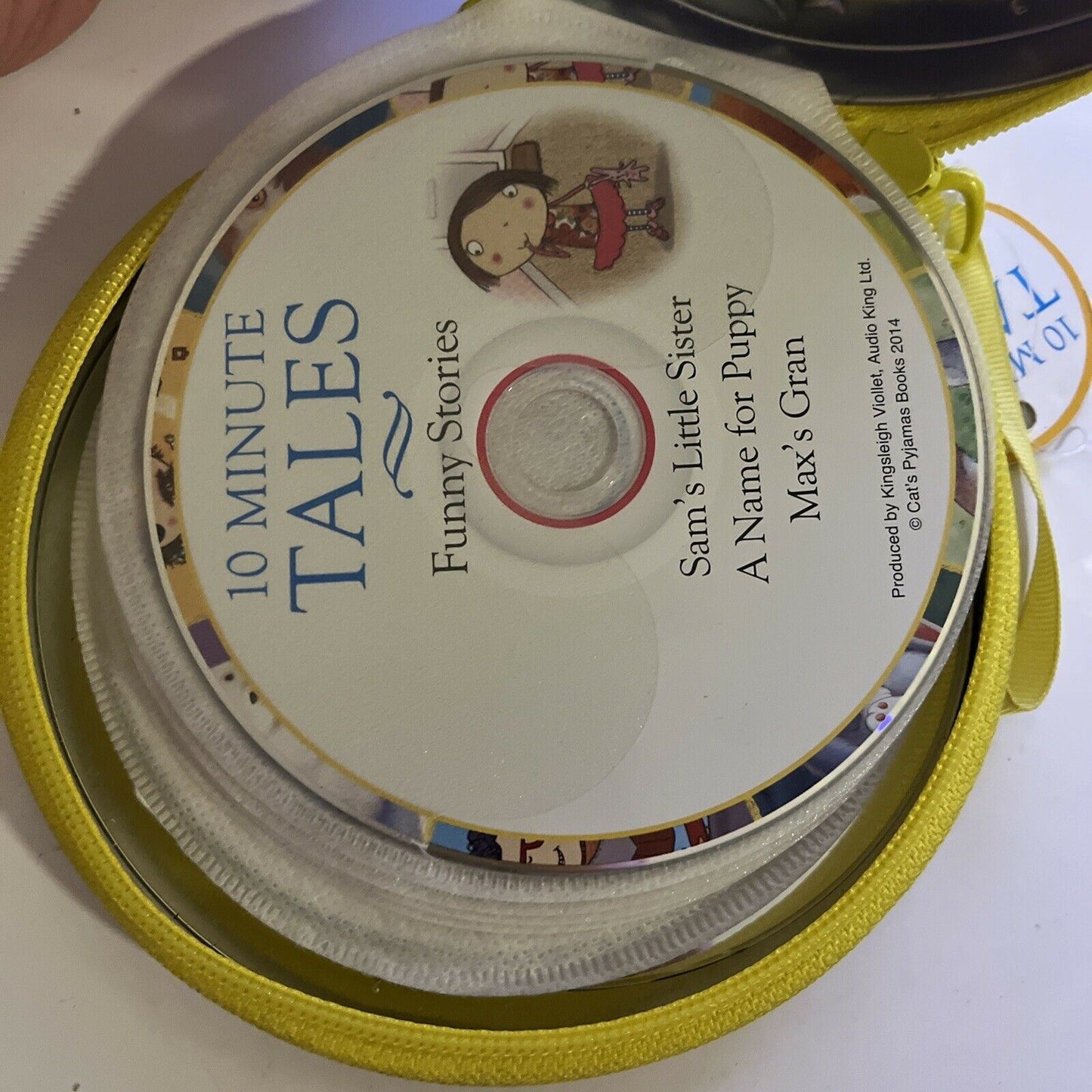 Cat's Pyjamas 10 Minute Tales CD Collection in Tin - 24 Exciting Stories On 8 CD