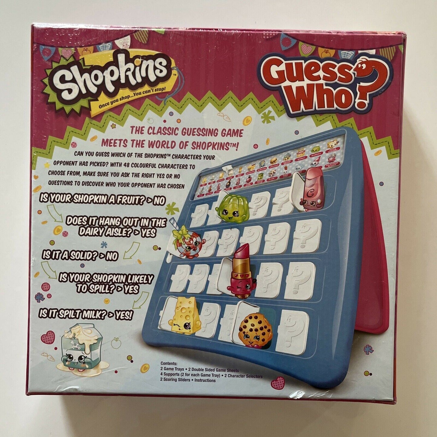 *New Sealed* GUESS WHO? Shopkins Edition Board Game172883-2