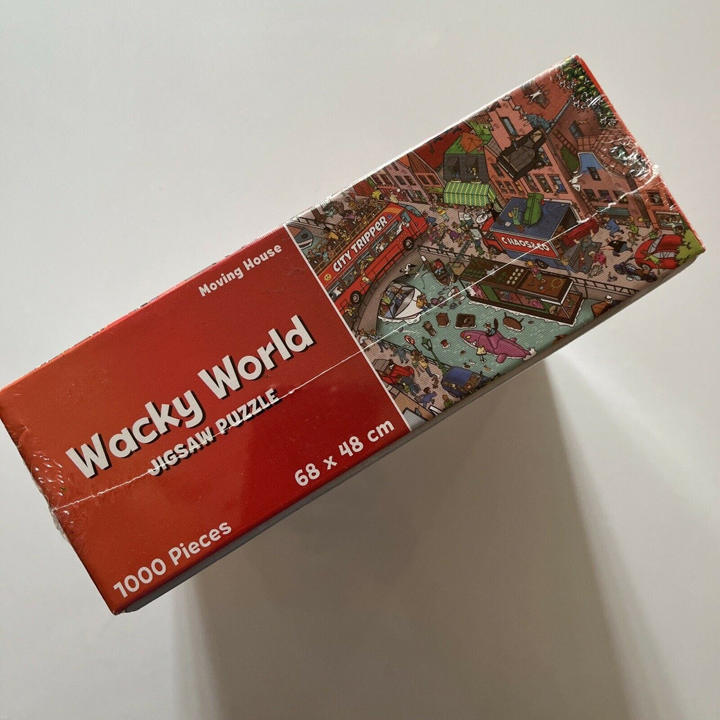 *New Sealed* Wacky World Jigsaw Pieces - Moving Houses