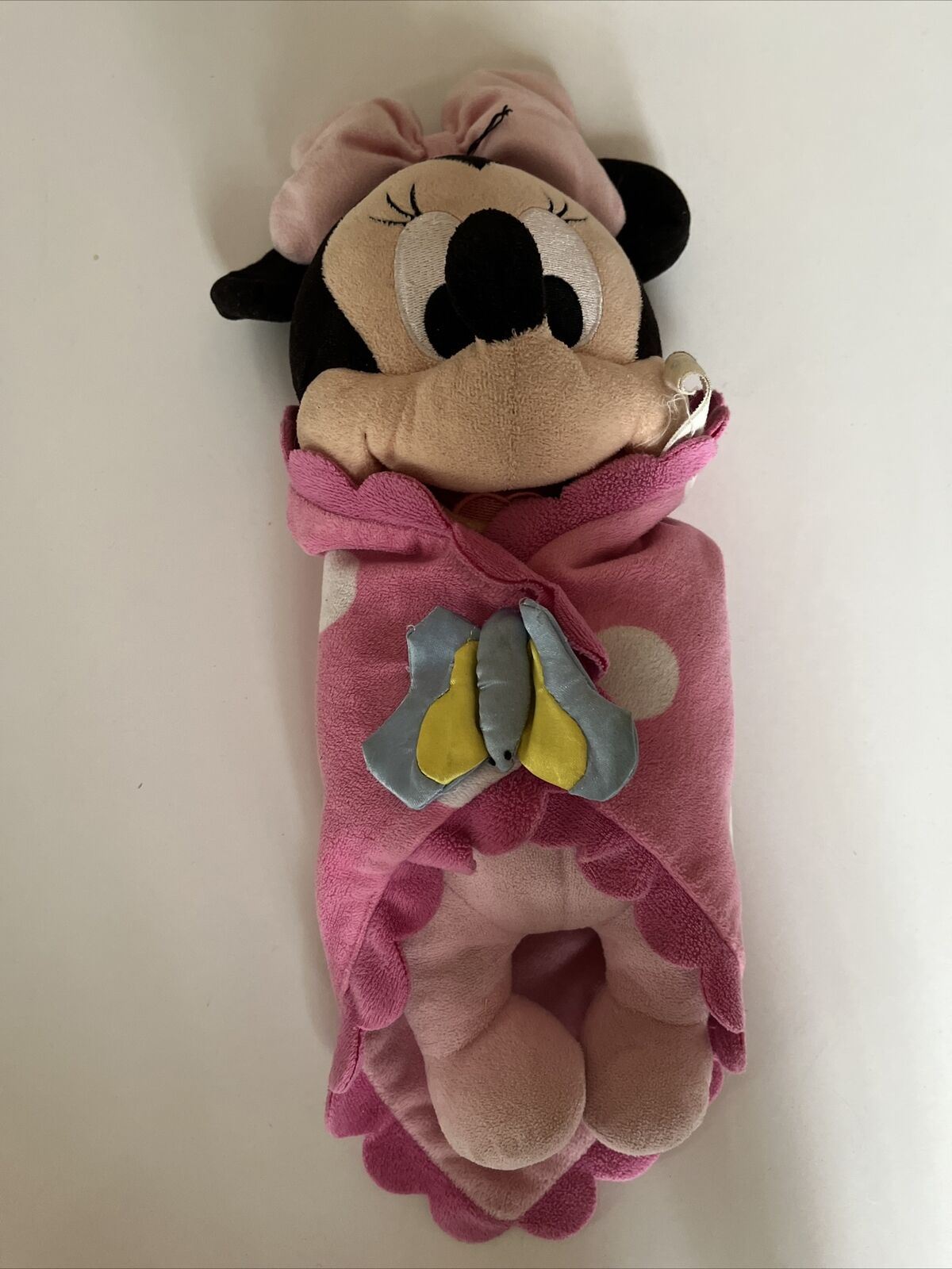 Disney Parks Disney's Babies Minnie Mouse Plush Baby Doll and Blanket 10 inch