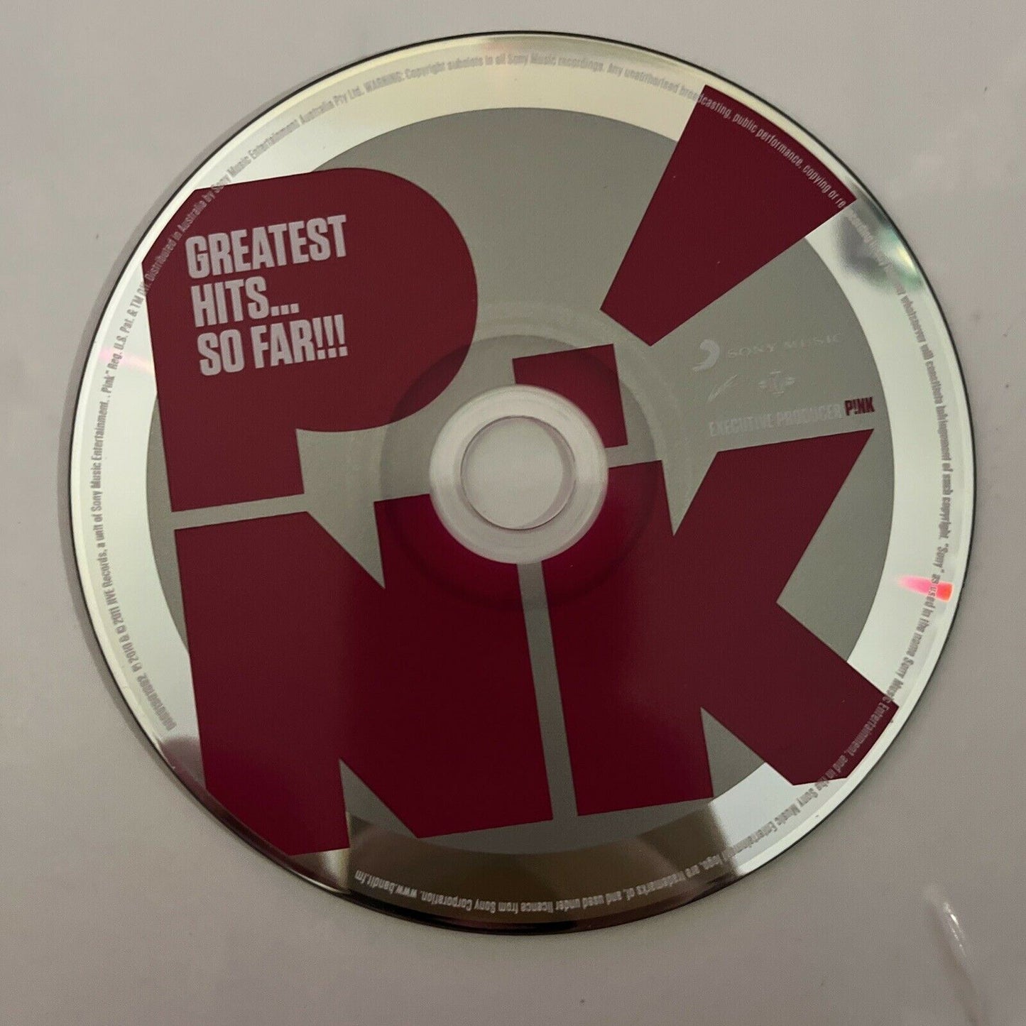 Greatest Hits... So Far!!! by P!nk (CD, 2011) Pink Album