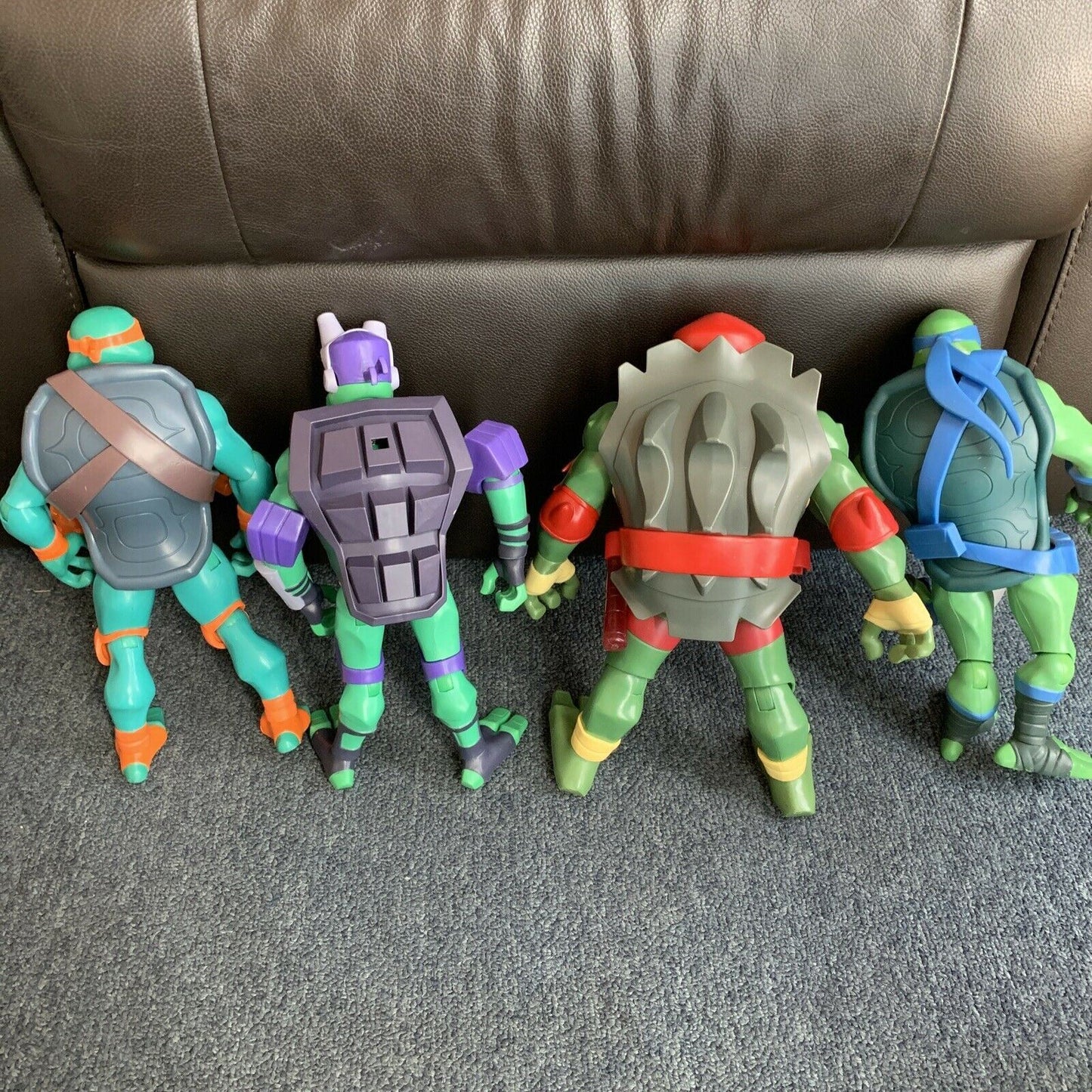 4x lot Teenage Mutant Ninja Turtles Playmates 2018 28cm