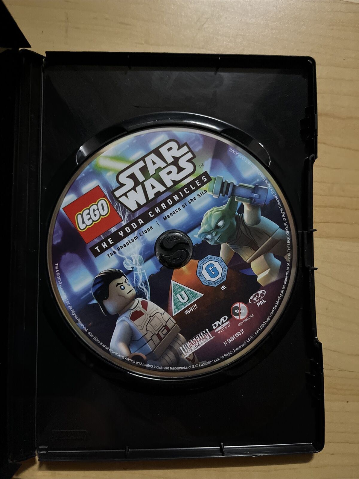 Lego Star Wars - The Phantom Clone / Menace Of The Sith (DVD, 2-Disc) Region 2