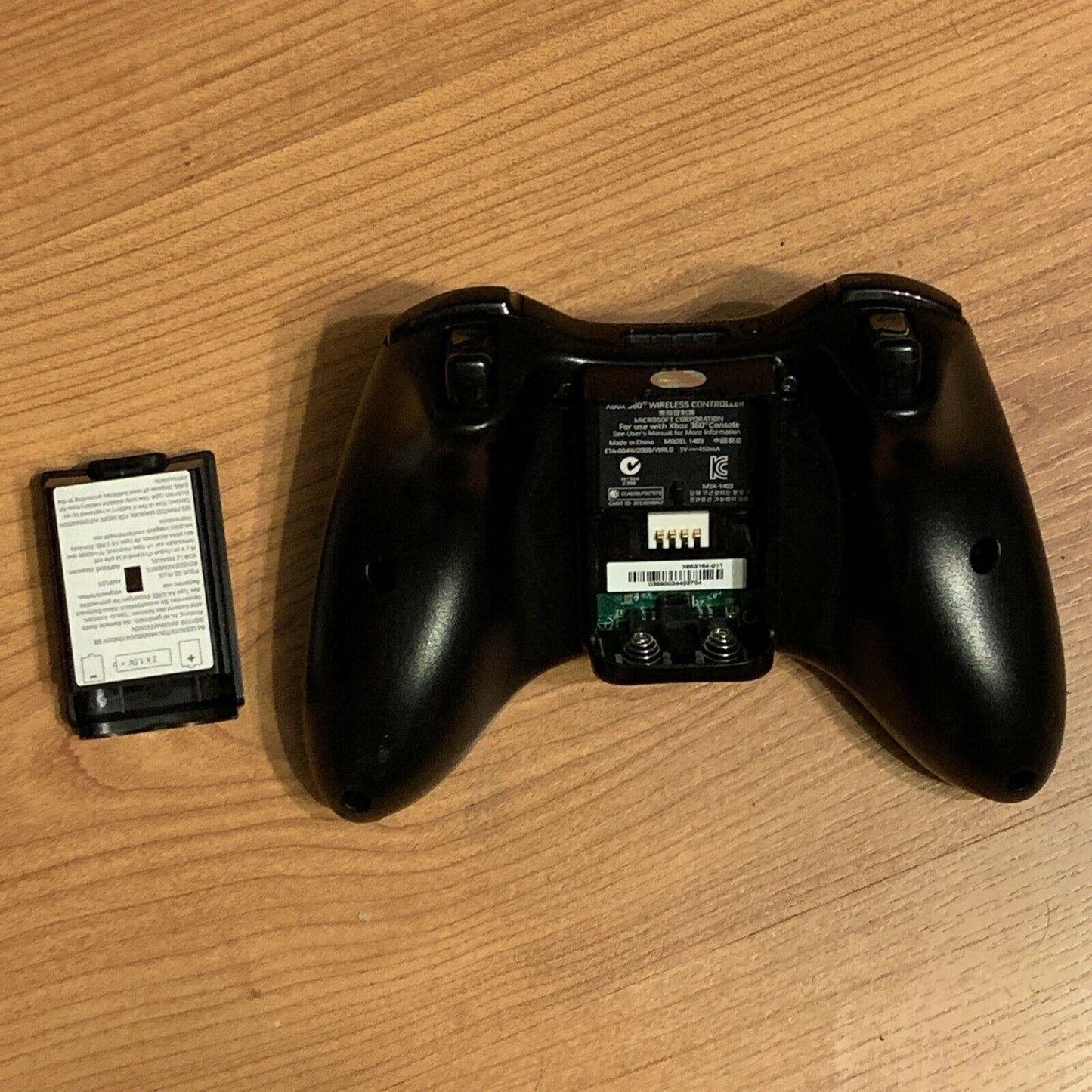 Official Microsoft Xbox 360 Wireless Controller Genuine Tested & Cleaned Black