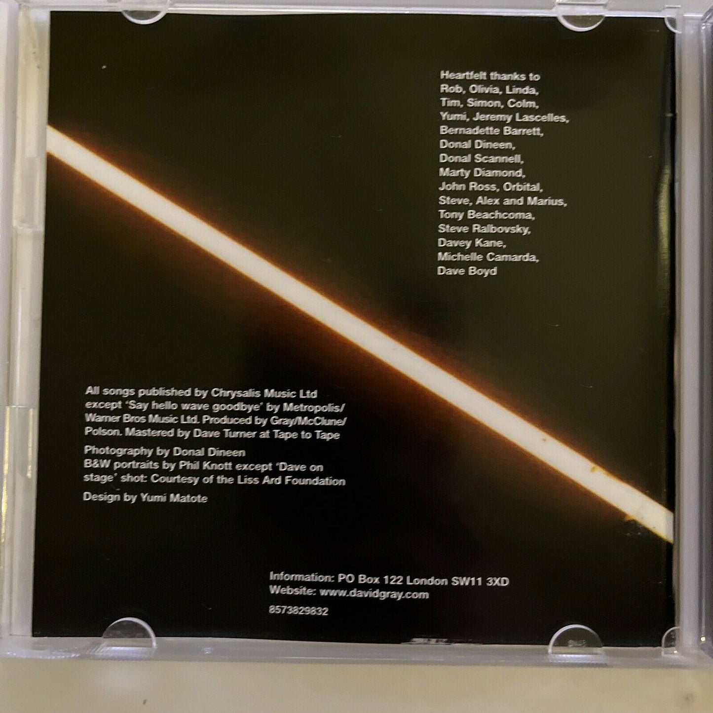 David Gray – White Ladder (CD, 1998) Album