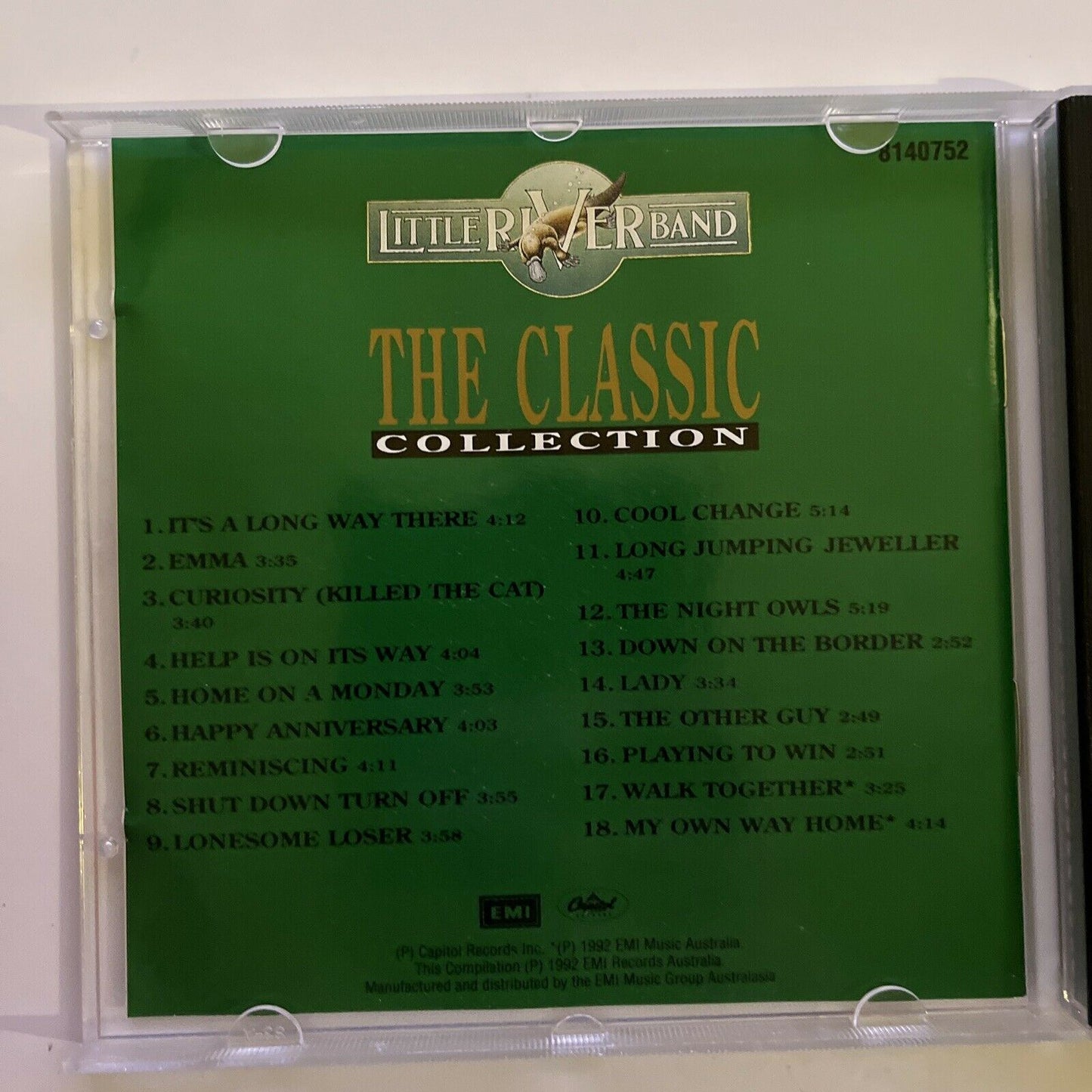 Little River Band – The Classic Collection (CD, 1992)
