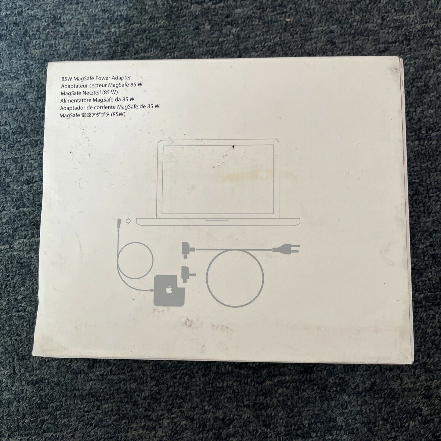 Apple 85W MagSafe Power Adapter MC556X/B Model A1343 15" - 17" MacBook Pro (Earl