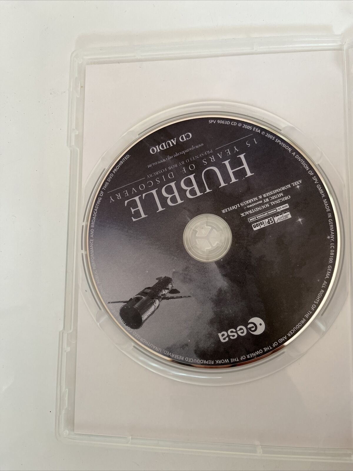 Hubble 15 Years of Discovery CD & DVD