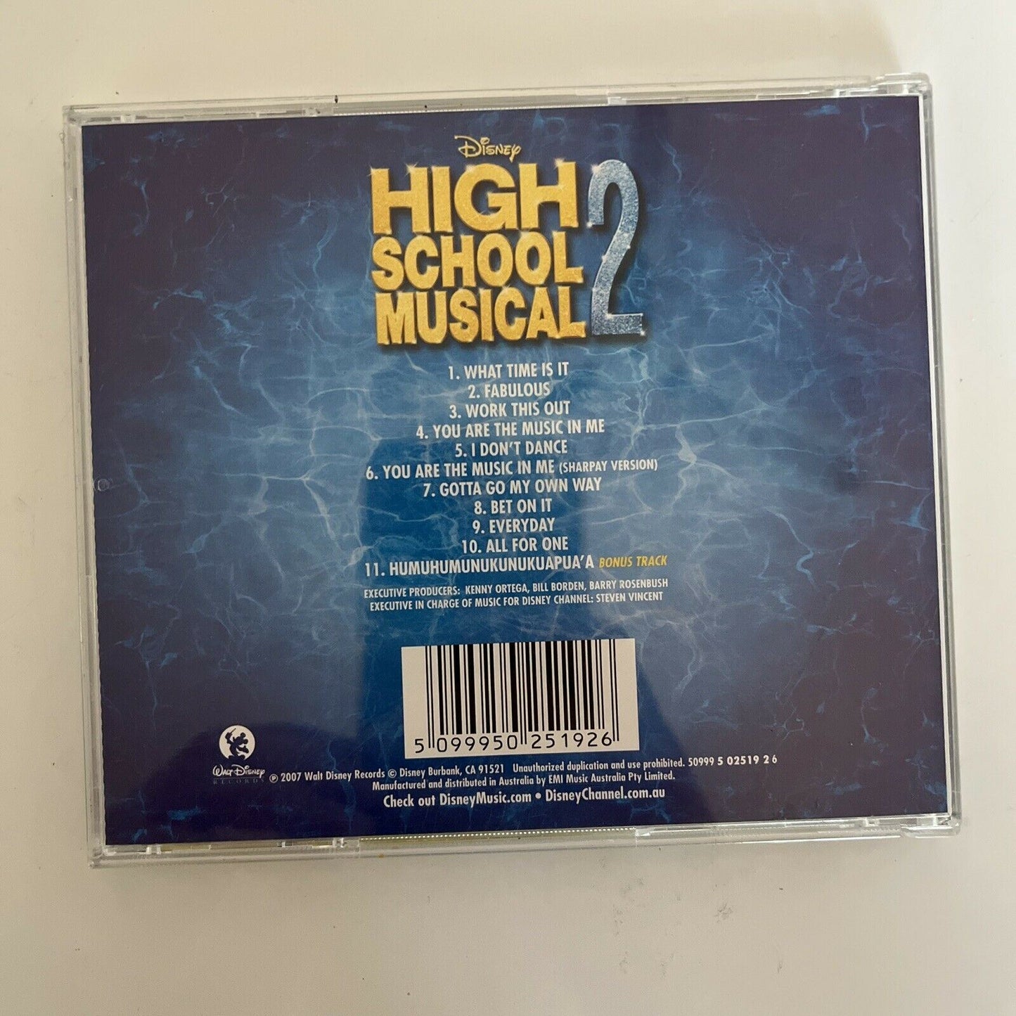 The High School Musical Cast – High School Musical 2 (Soundtrack) CD 2007 Album