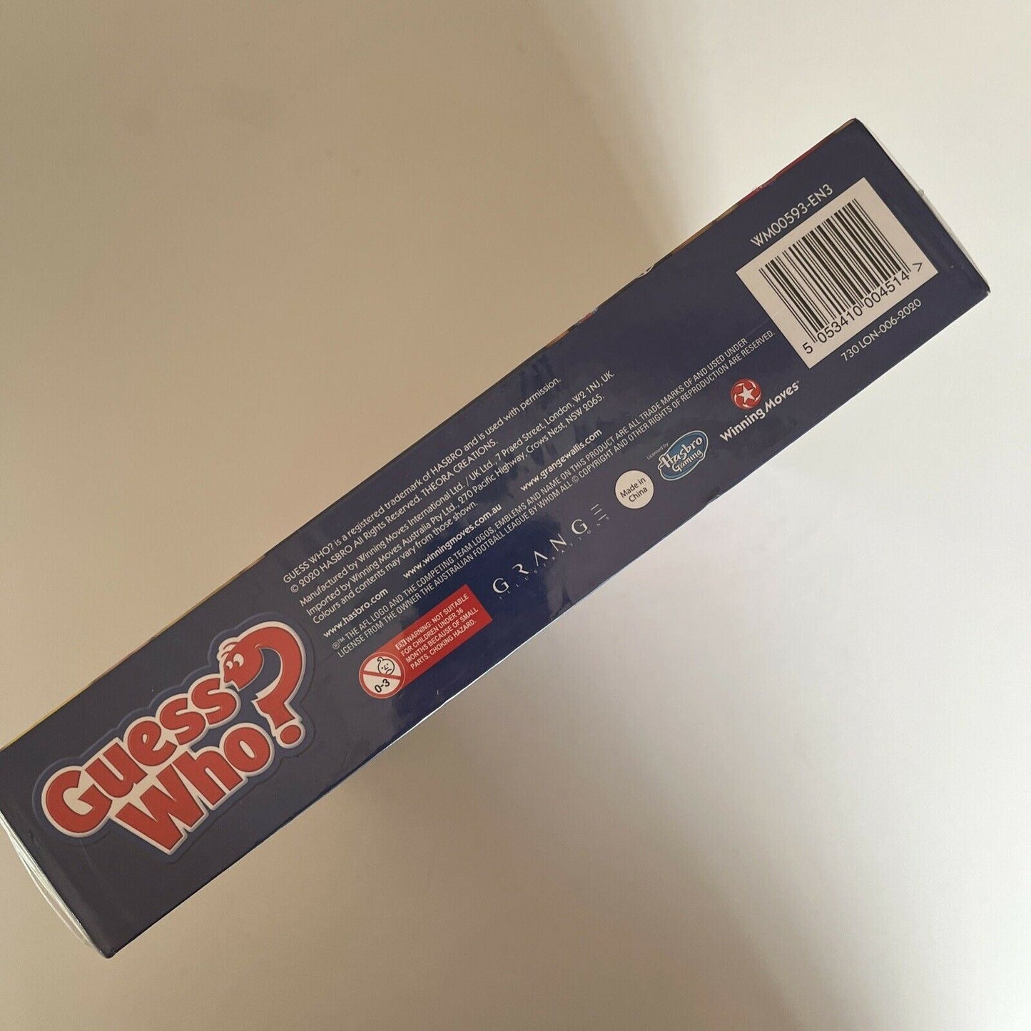 *New Sealed* AFL Adelaide Crows Guess Who Board Game 2020 Limited Edition