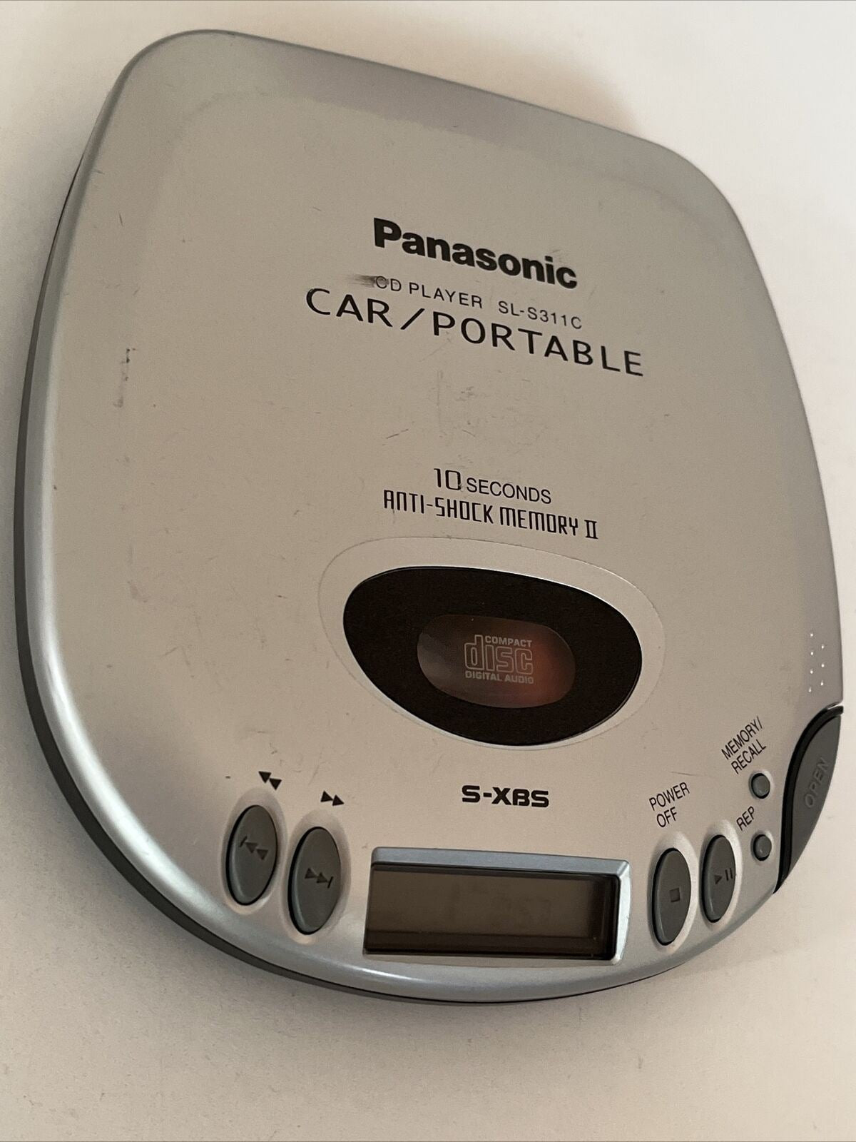 Panasonic Portable CD Player SL-S311C with Anti-Skip and Bass Boost