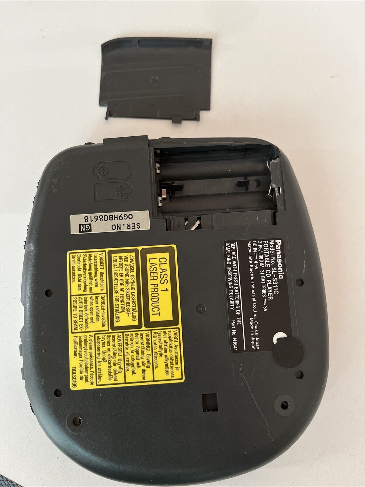 Panasonic Portable CD Player SL-S311C with Anti-Skip and Bass Boost