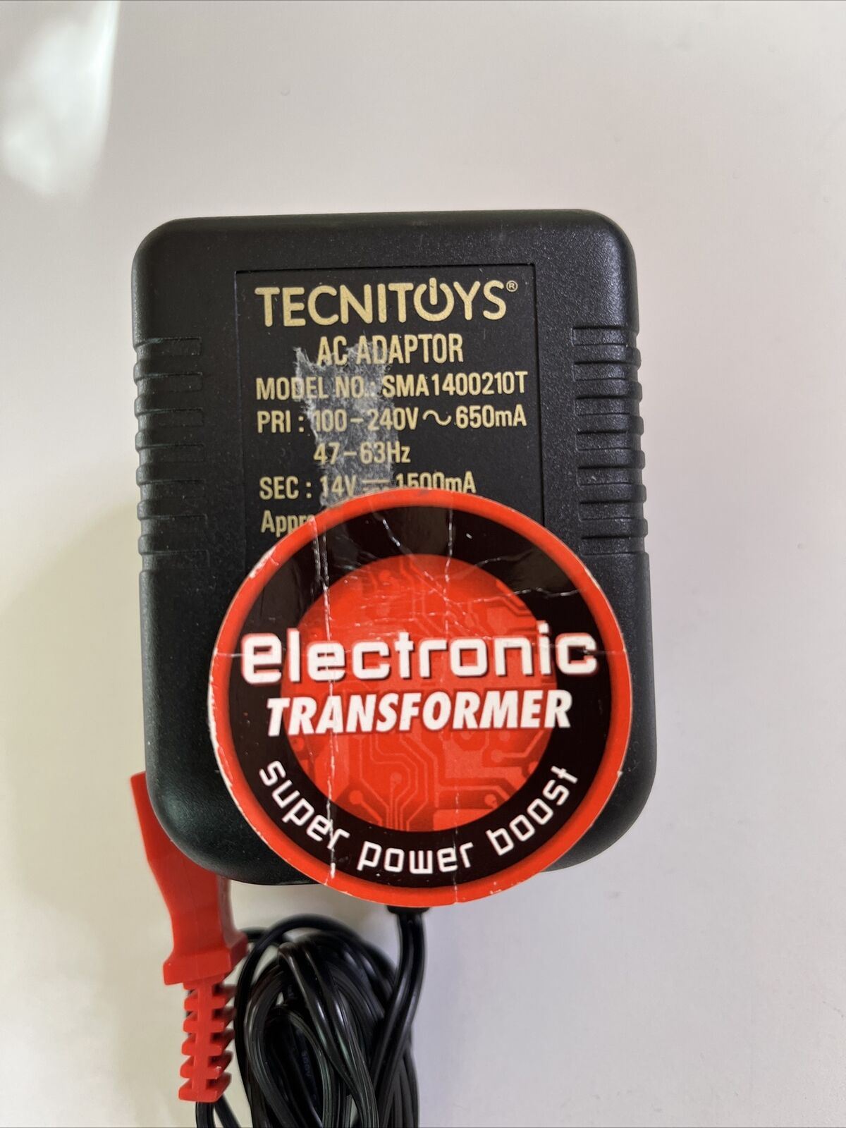 Technitoys Scalextric SMA1400210T electronic transformer AC adapter Slot Car