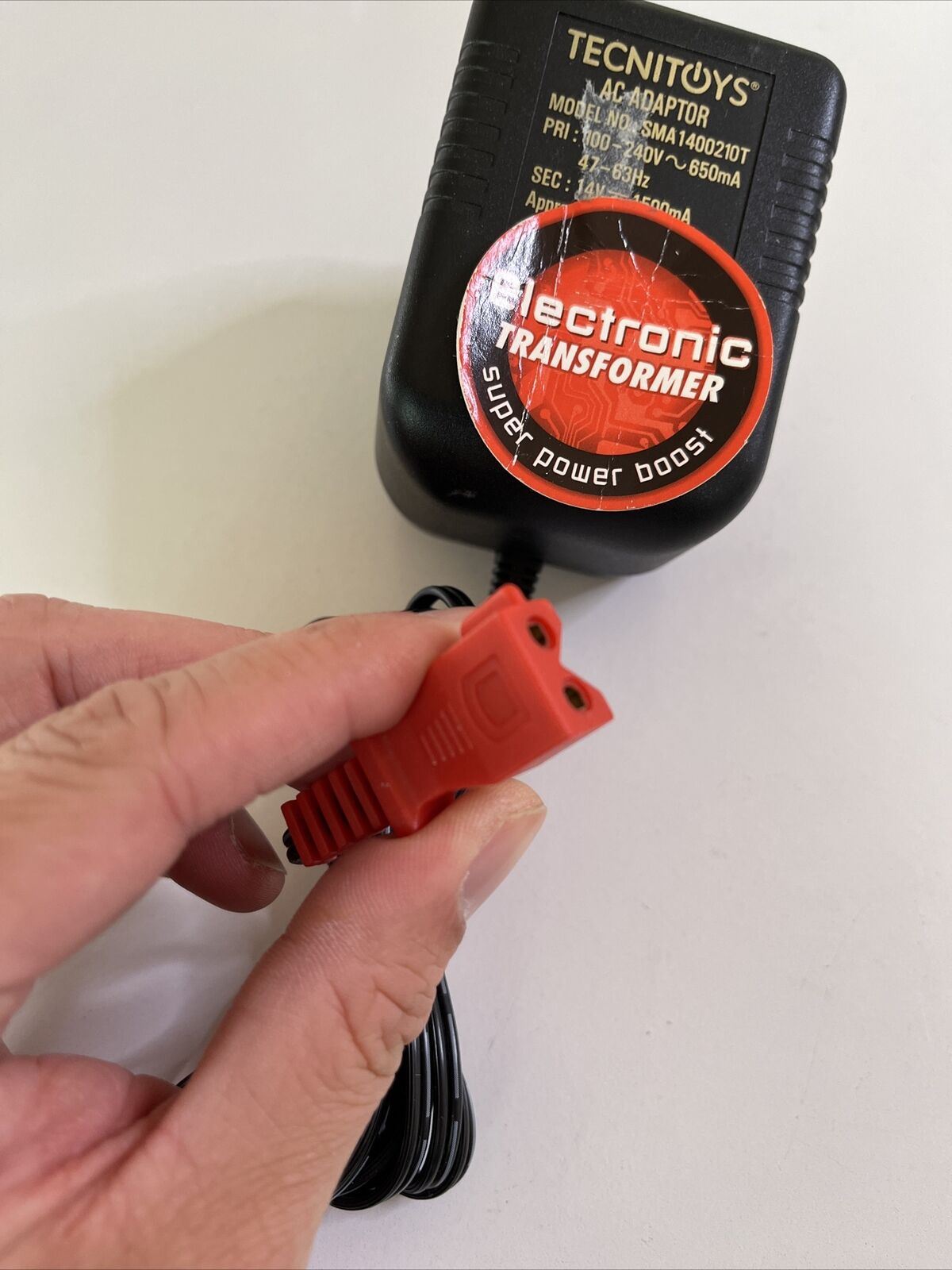 Technitoys Scalextric SMA1400210T electronic transformer AC adapter Slot Car
