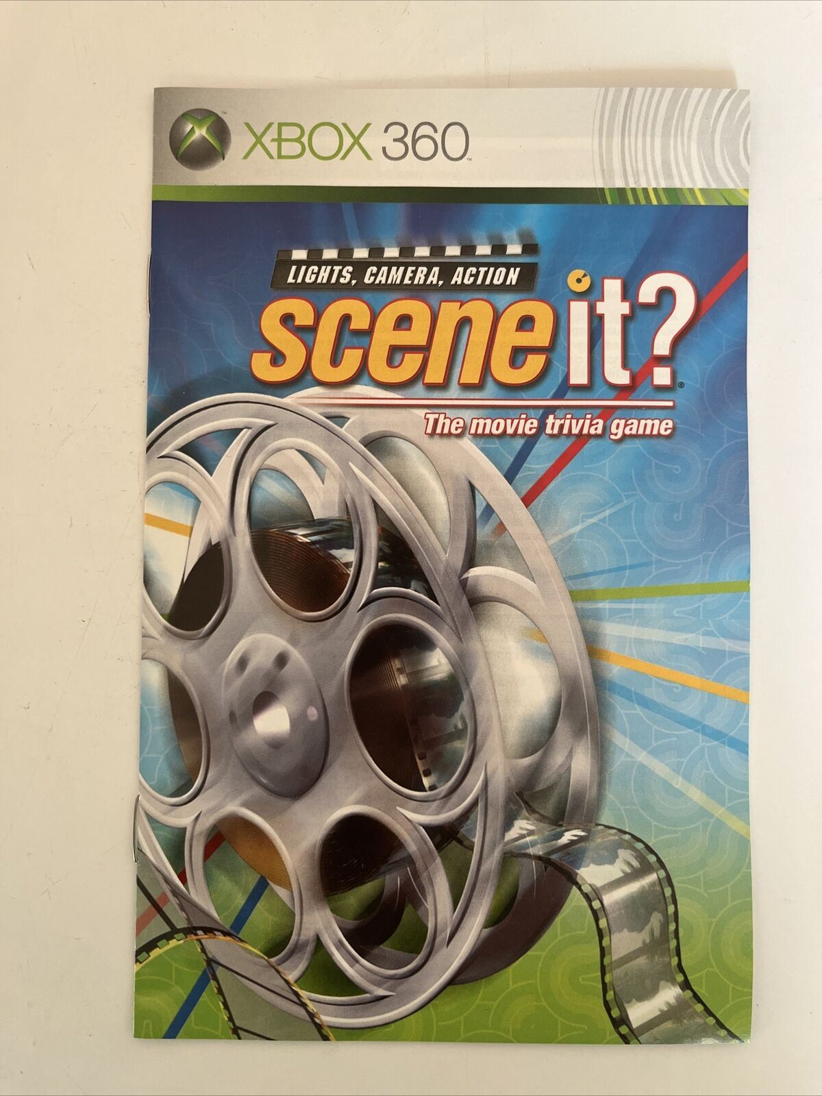 Scene It? Light, Camera, Action - Microsoft XBOX 360 Game PAL with Manual