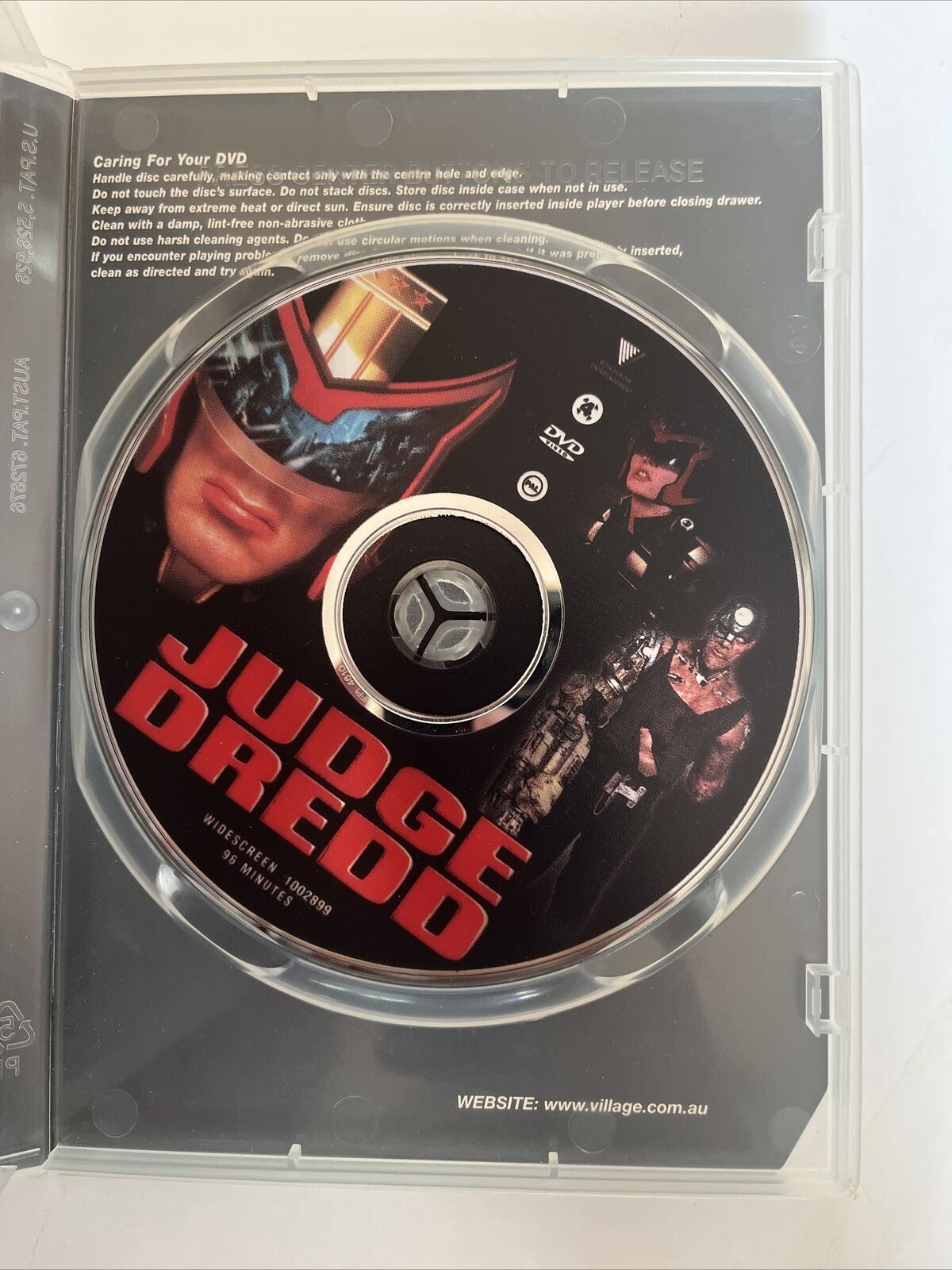 Judge Dredd (DVD, 1995) Sylvester Stallone, Armand Assante, Diane Lane. Region 4