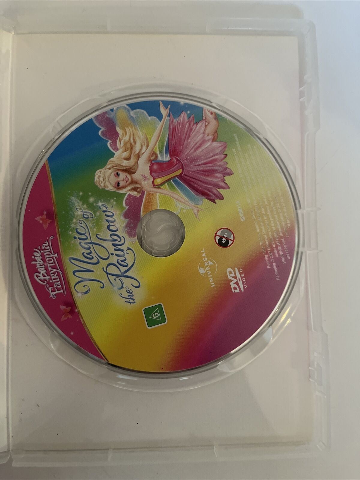 Barbie - Mariposa & The Fairy Princess (DVD, 2013)