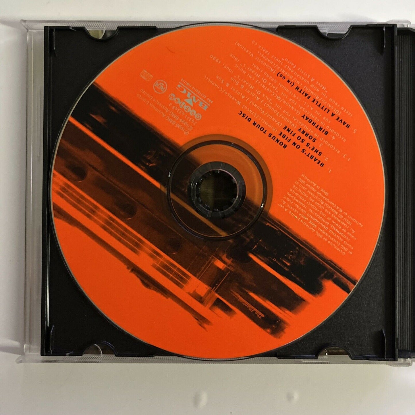 John Farnham – Romeo's Heart with Bonus Tour CD (CD, 2-Disc Set, 1996) Album