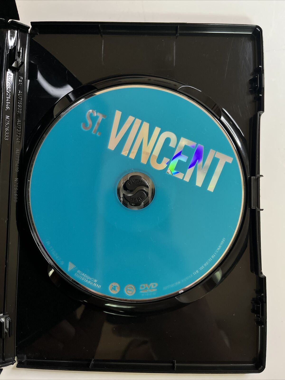 St. Vincent (DVD, 2014) Bill Murray, Melissa McCarthy, Naomi Watts. Region 4