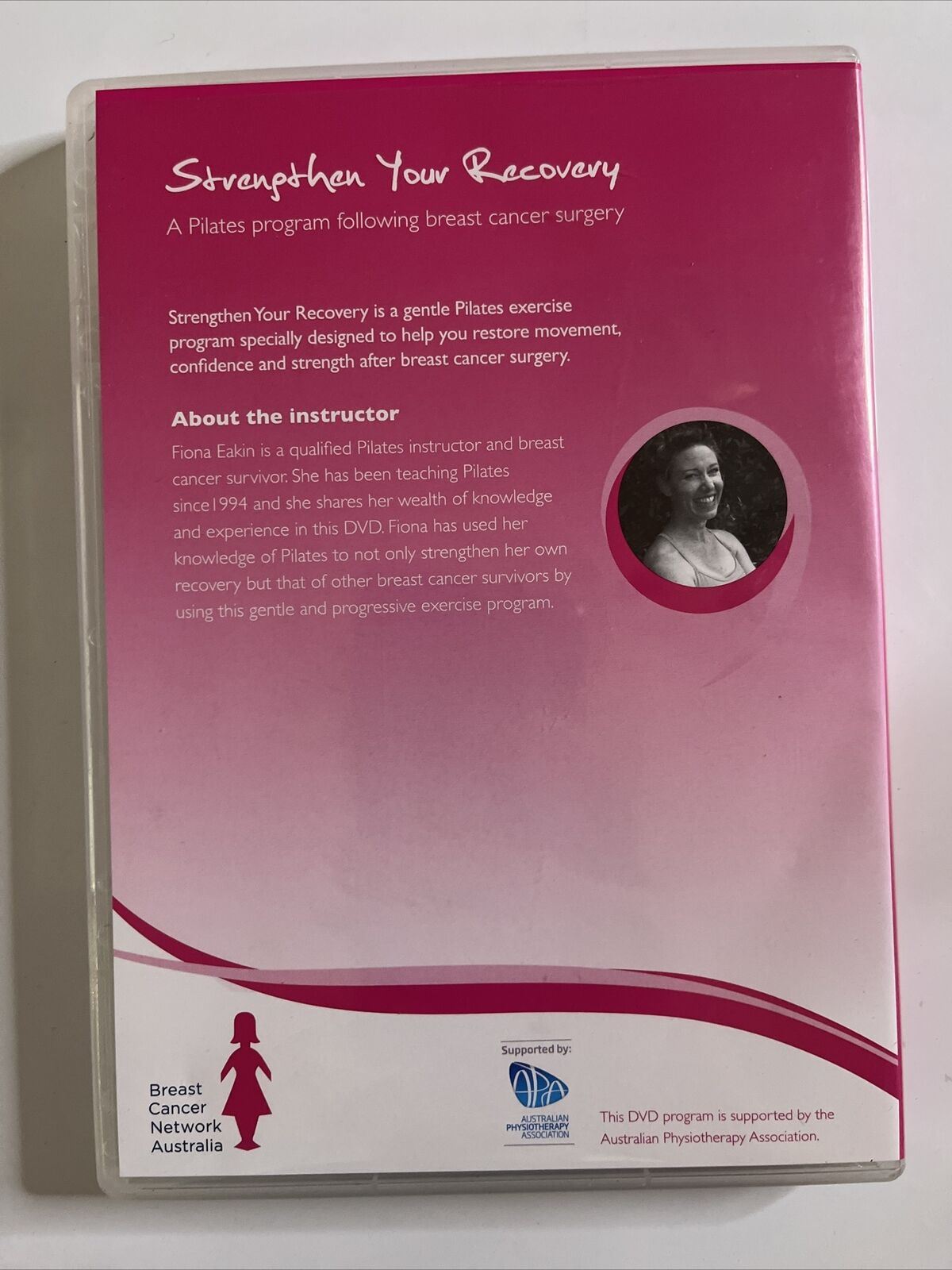 Strengthen Your Recovery - Pilates Program following breast cancer DVD NEW