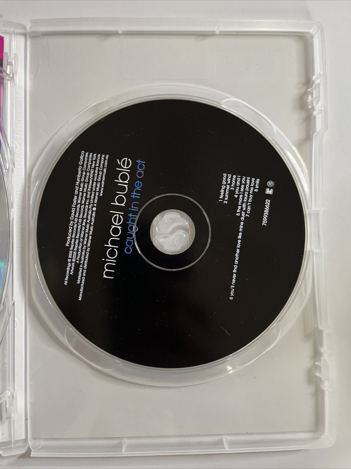 Michael Bublé – Caught In The Act (DVD + CD, 2005) Region 4,2,5