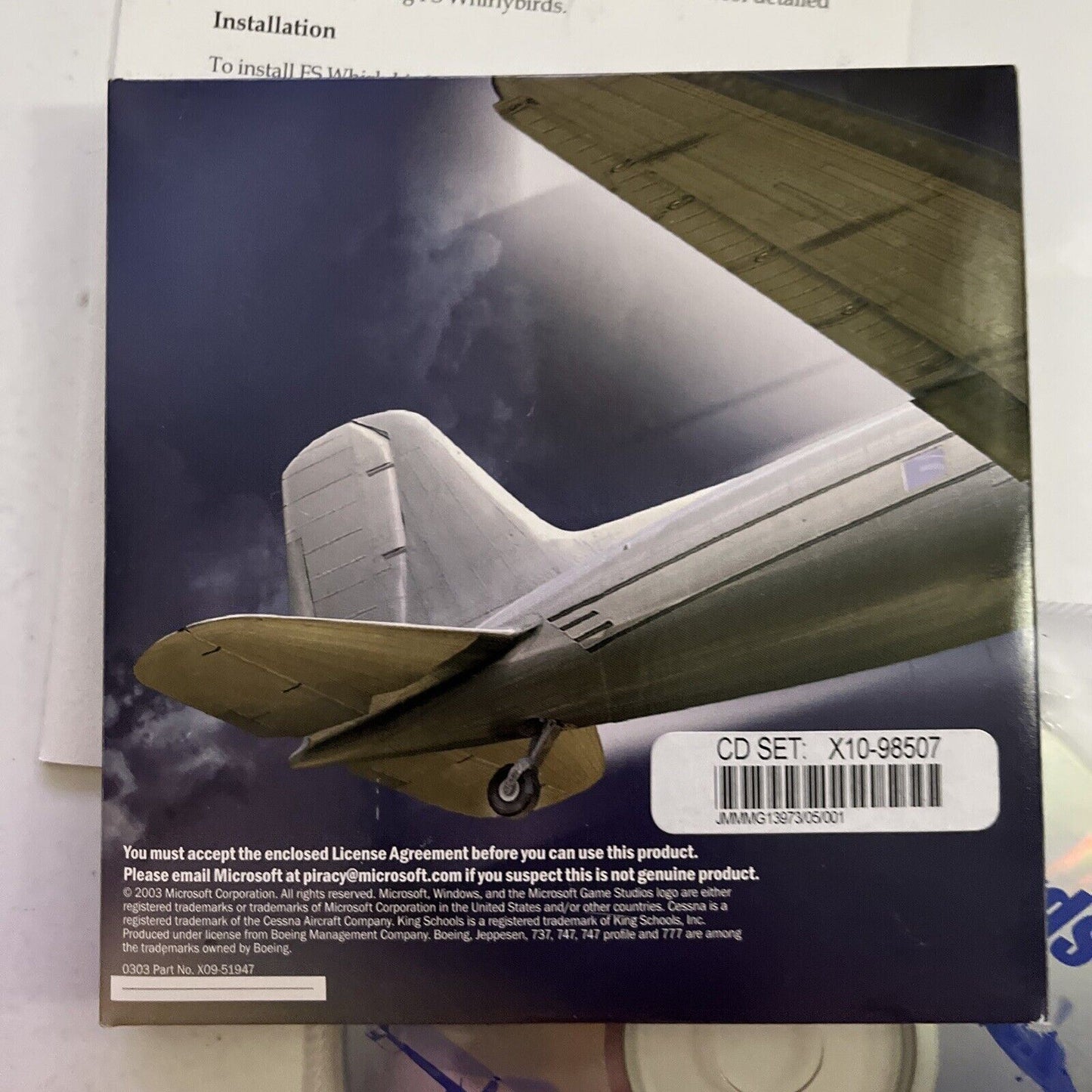 Microsoft Flight Simulator 2004 A Century of Flight + Whirlybirds - PC Windows