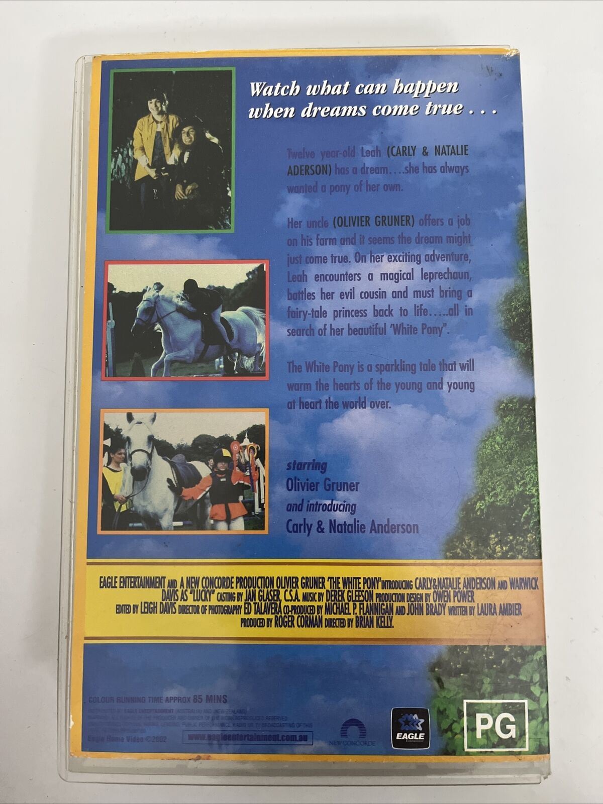 The White Pony VHS 1999 PAL Olivier Gruner