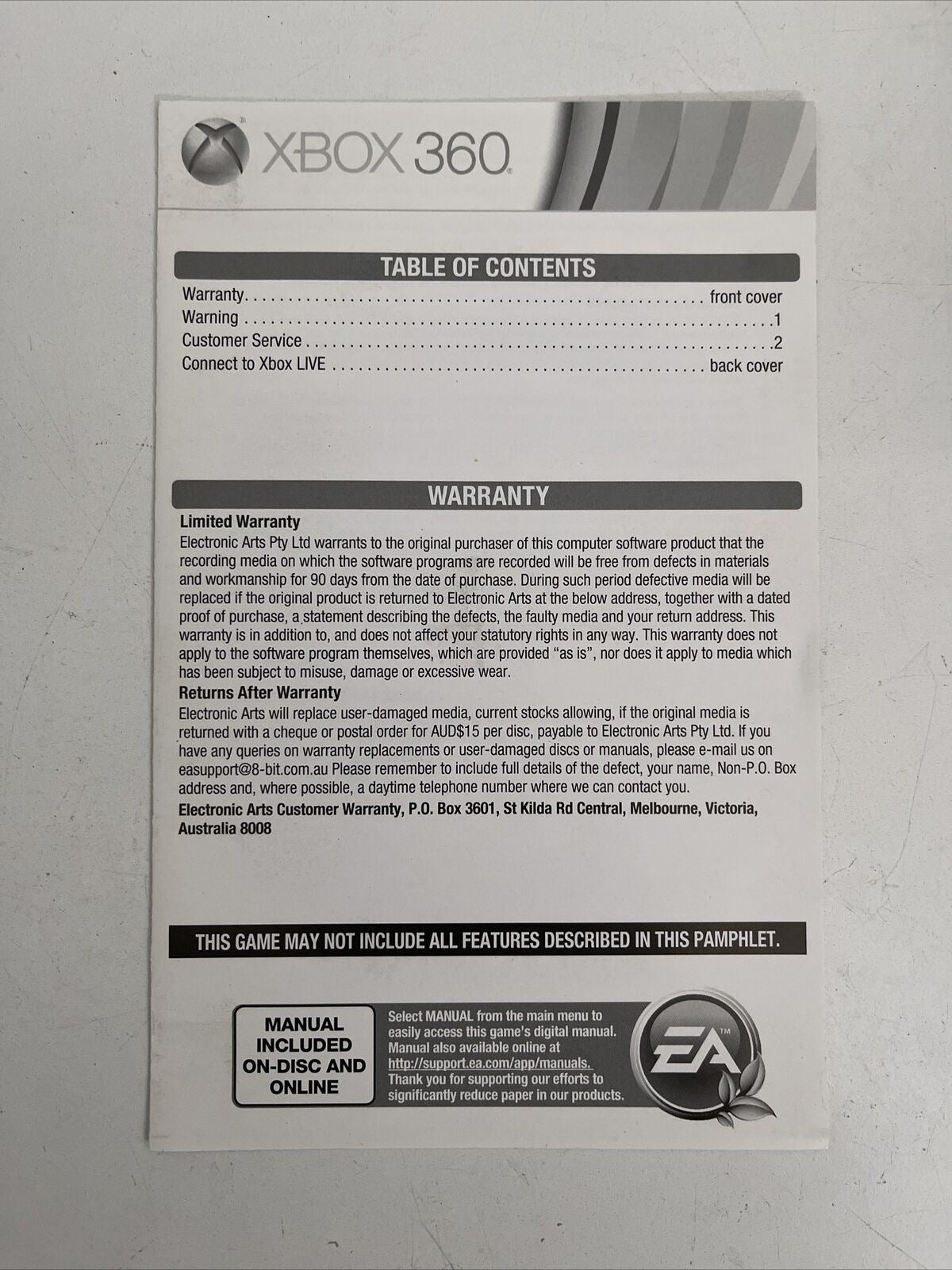 Battlefield 3 Limited Edition - Microsoft Xbox 360 Game PAL with Manual