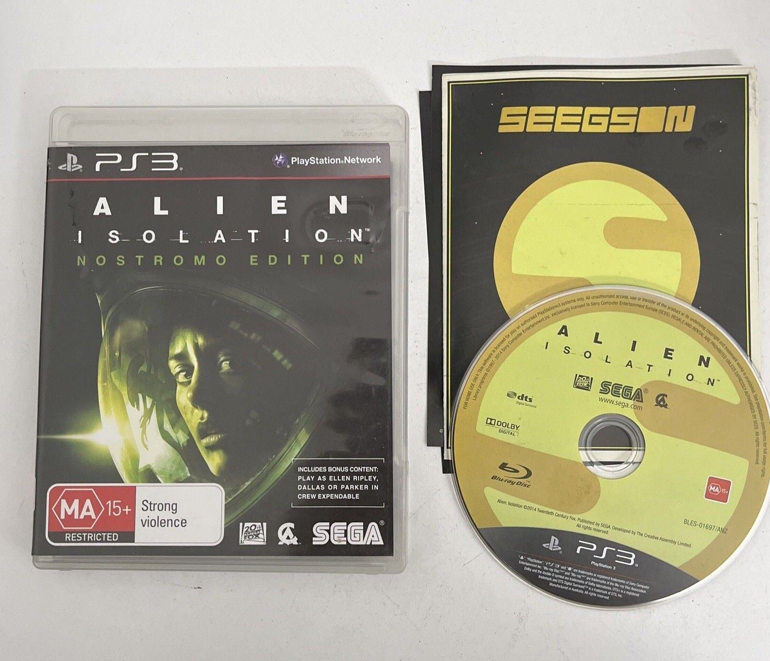 Alien isolation deals playstation 3