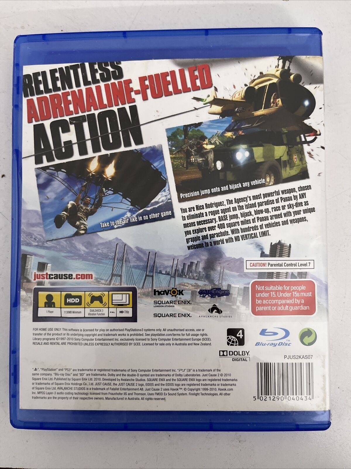 Just Cause 2 - Sony PlayStation 3 PS3 Game