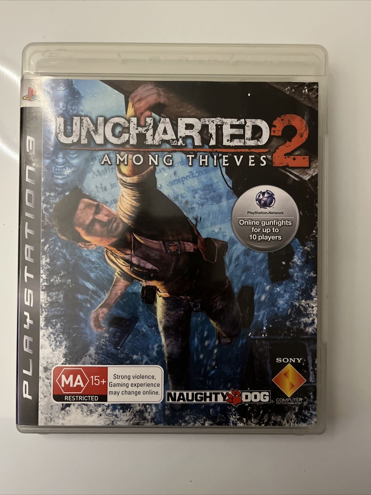 Uncharted 2: Among Thieves - Playstation PS3 Game + Manual